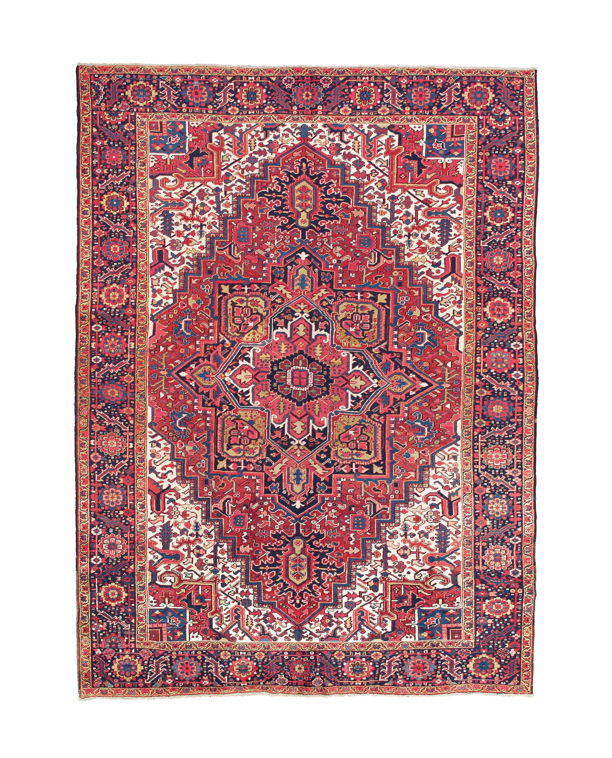 A Heriz carpet