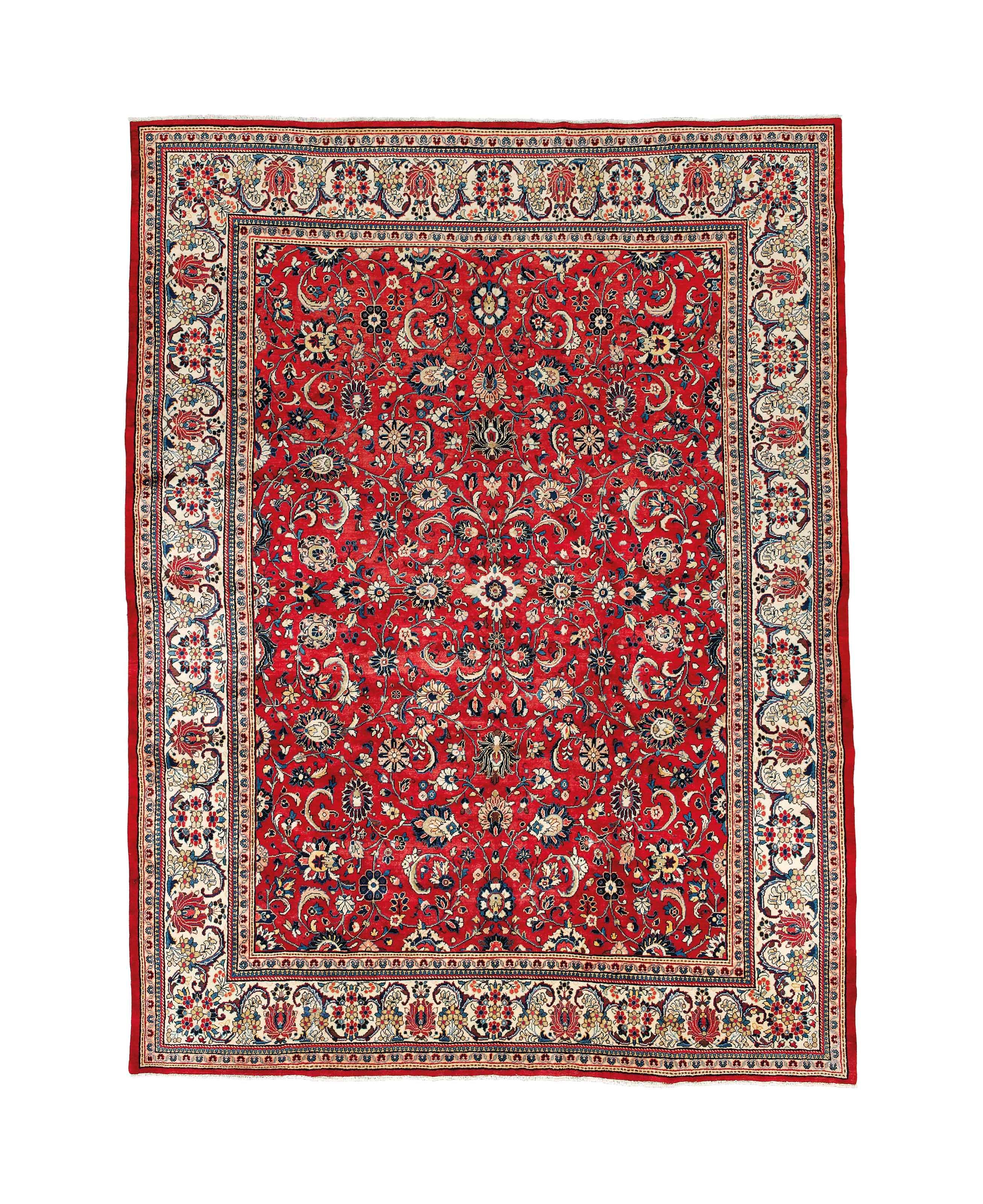 A fine Sarouk carpet