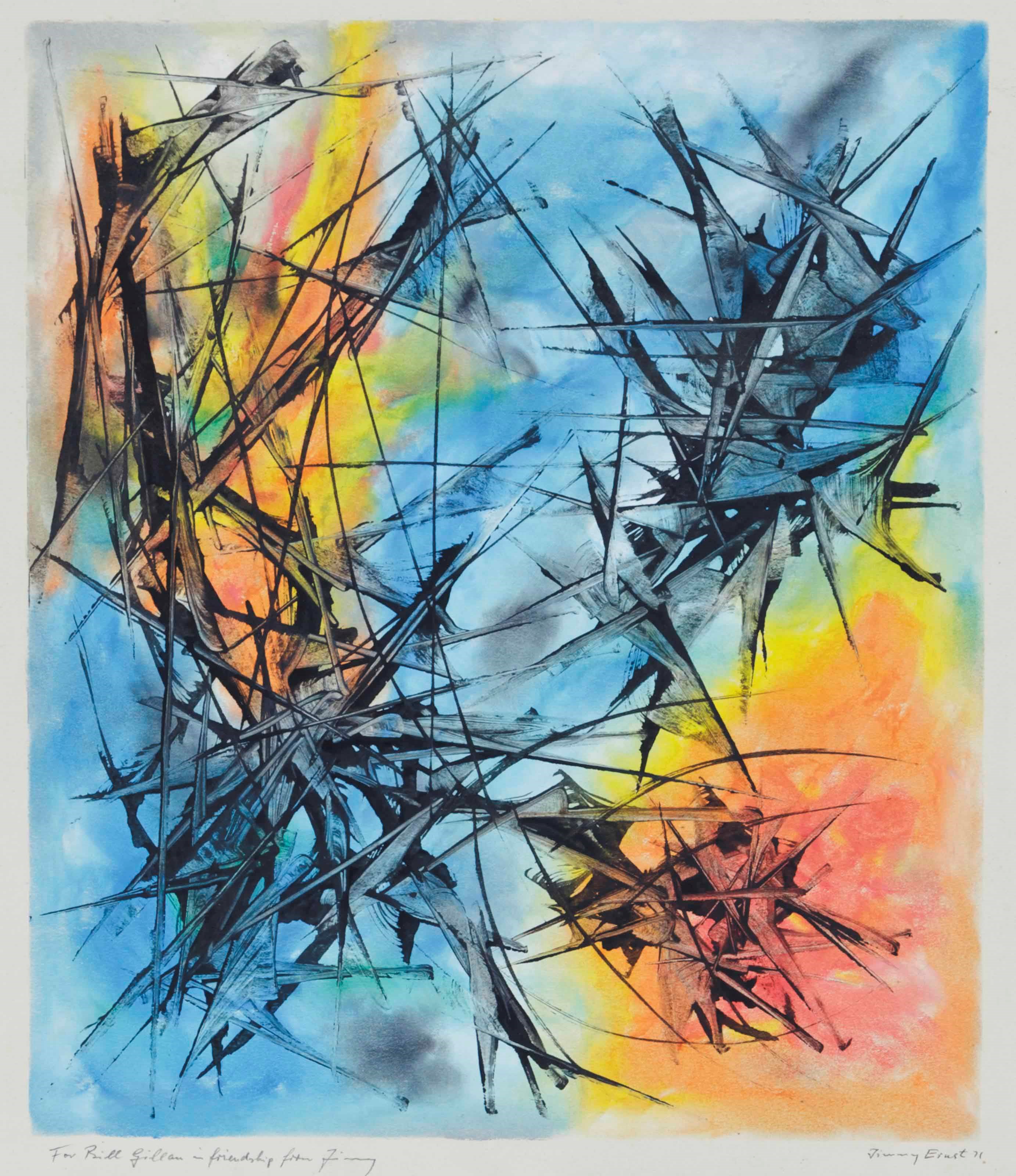Jimmy Ernst (American/German, 1920-1984)