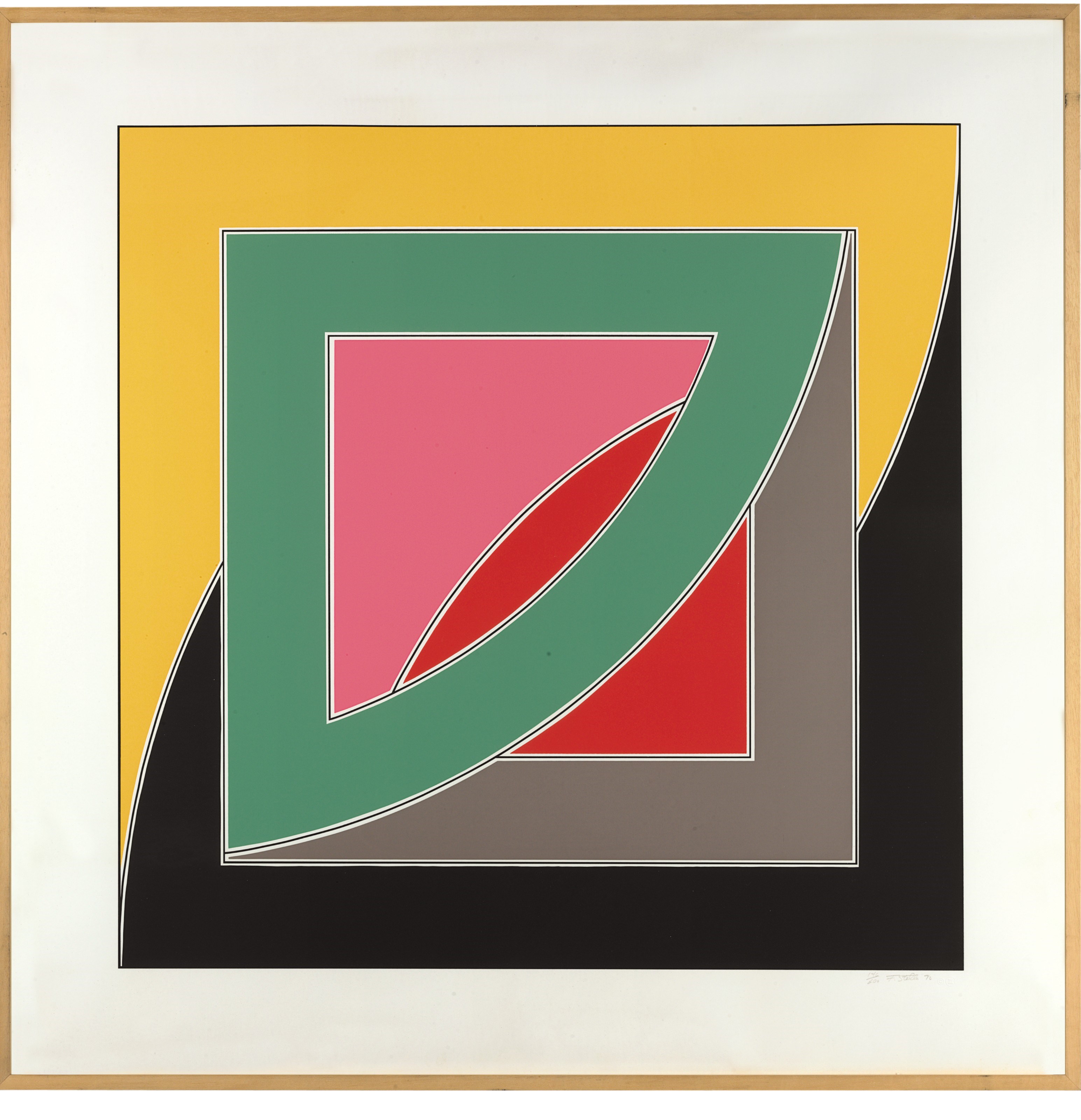 FRANK STELLA (B. 1936)