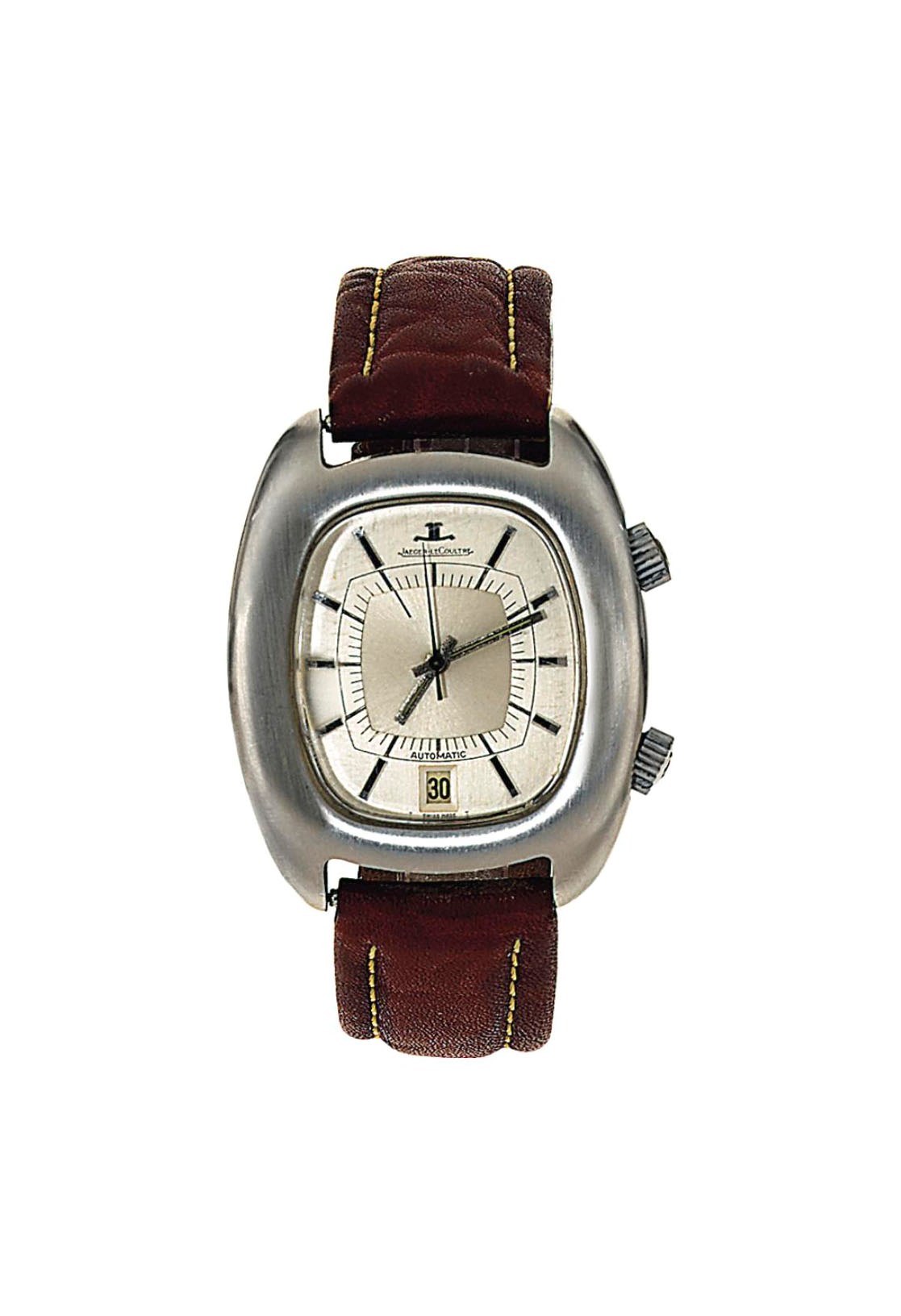 A stainless steel automatic wristwatch, by Jaeger-LeCoultre