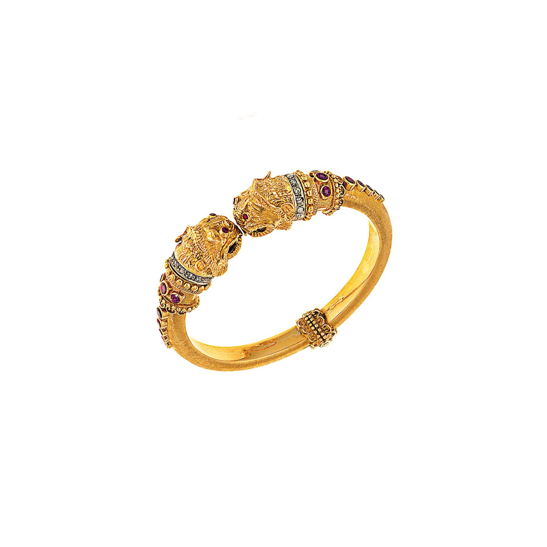 A gem-set bangle, by Lalaounis
