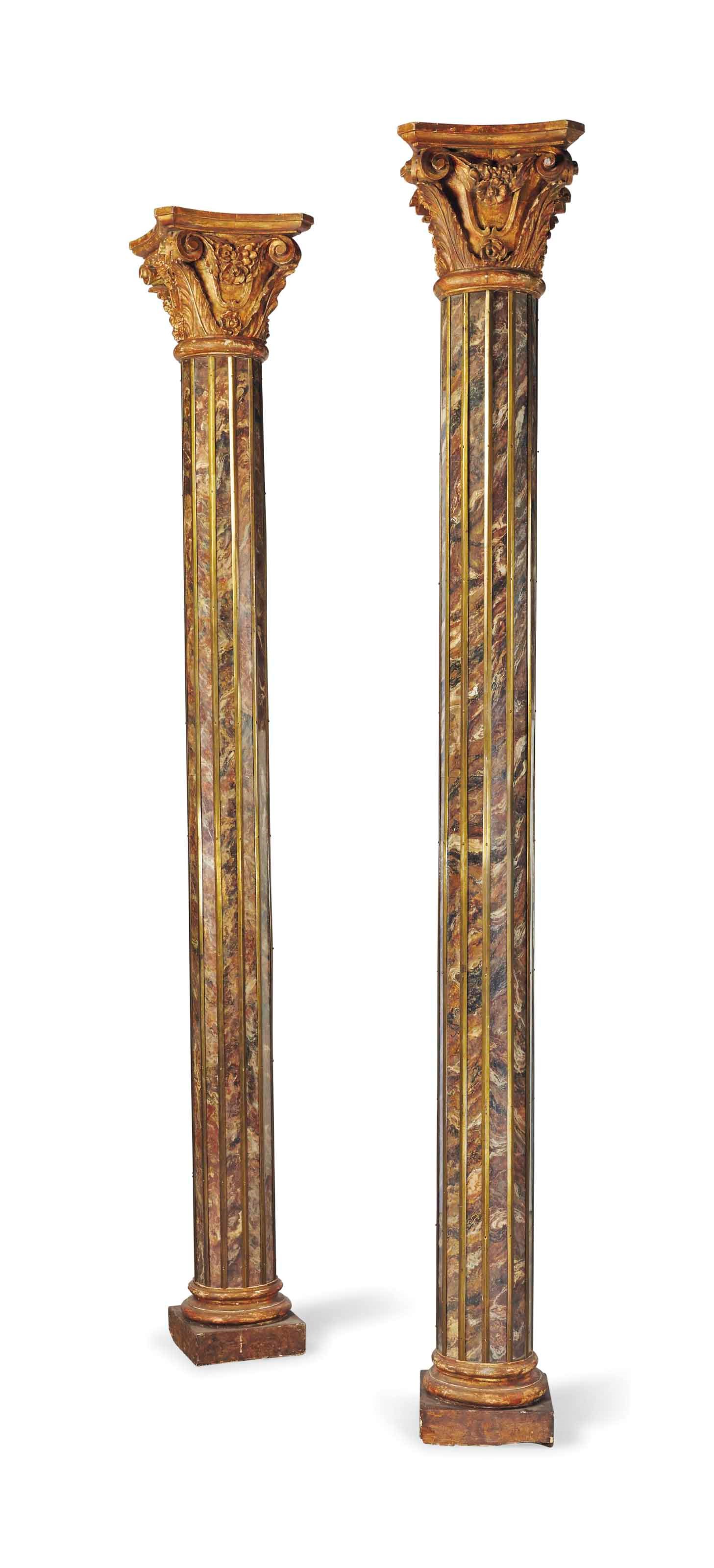 PAIRE DE COLONNES