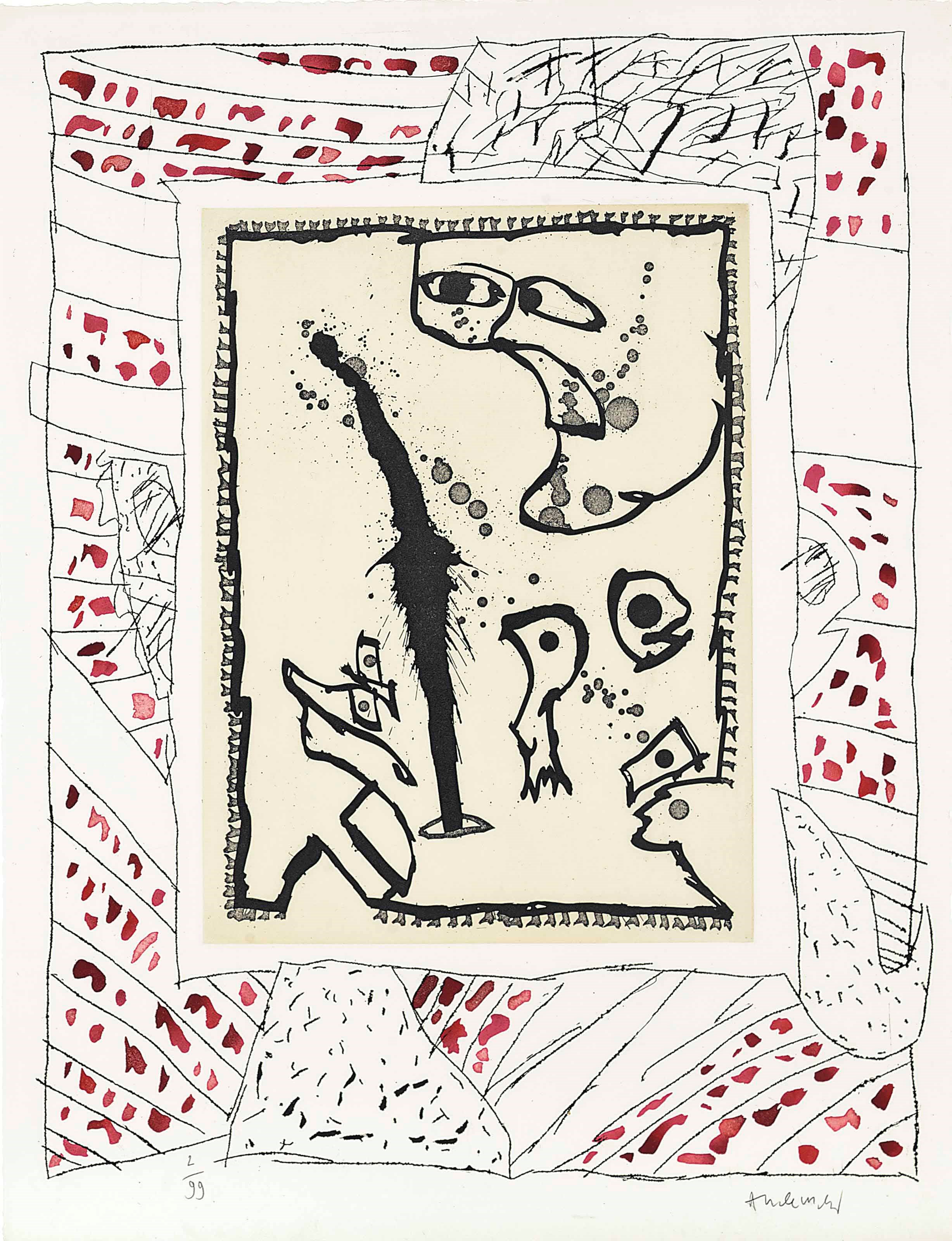 Pierre Alechinsky (b. 1927)
