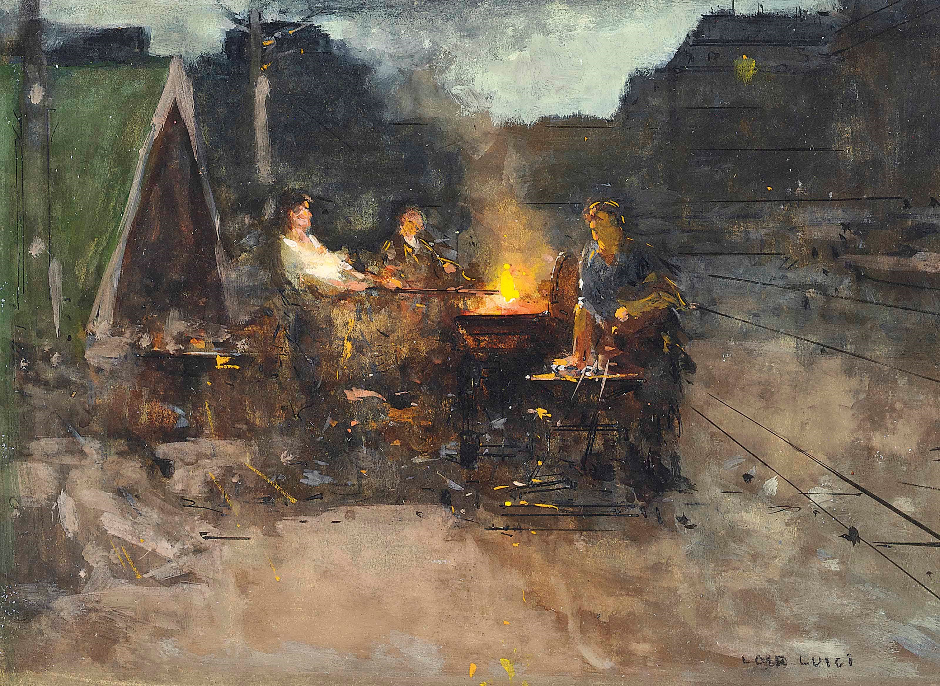 Luigi Loir (French, 1845-1916)