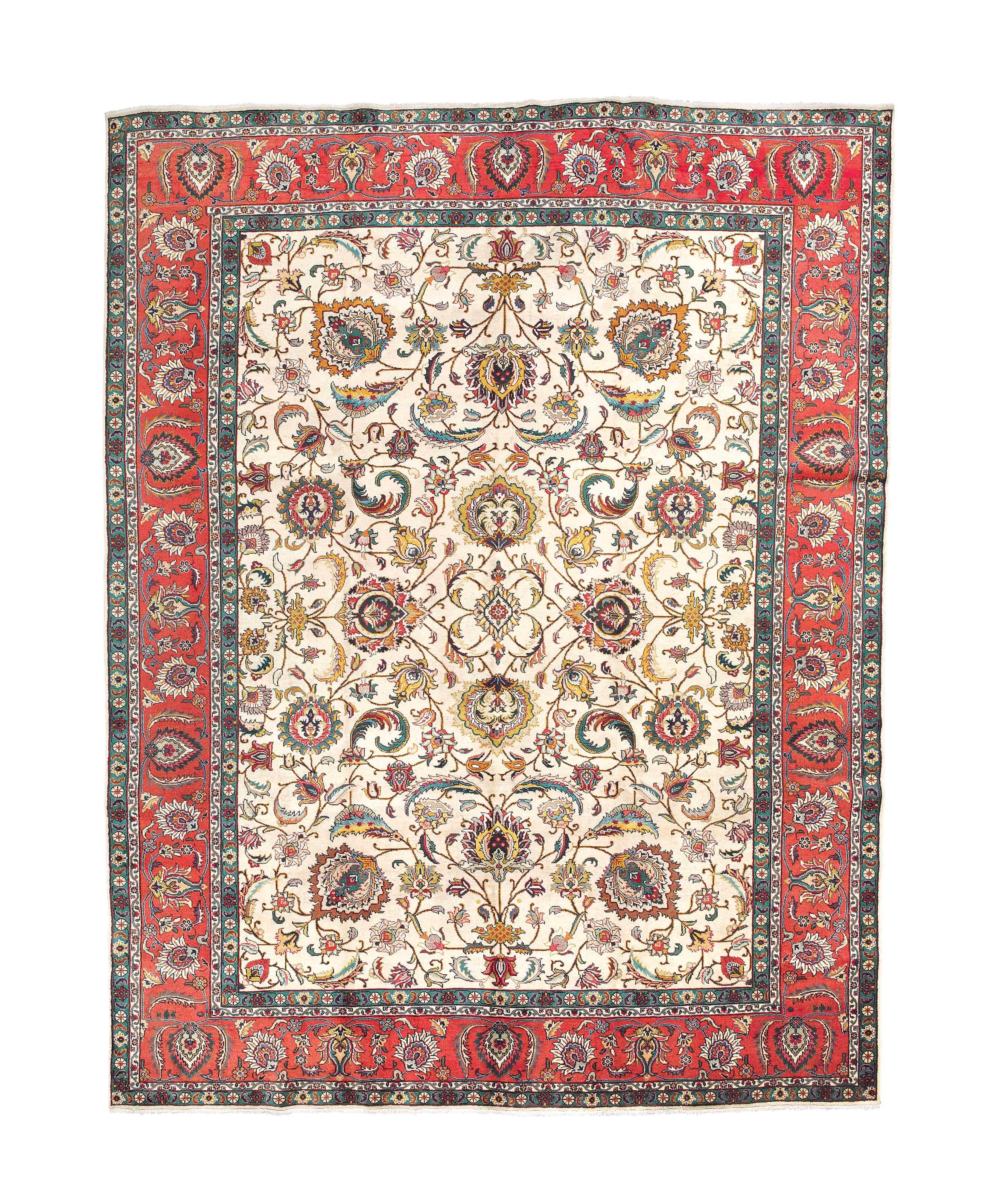 A fine Tabriz carpet