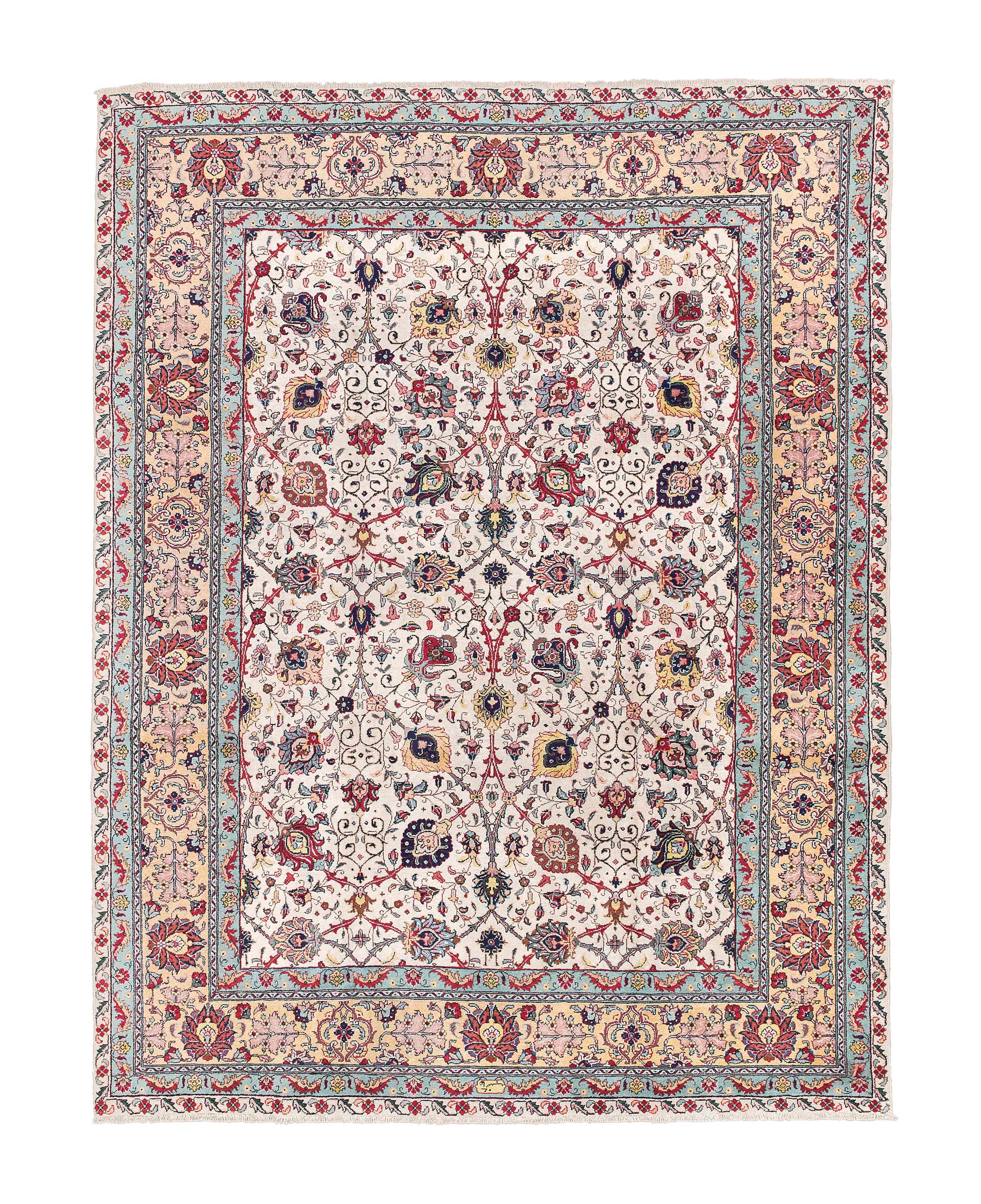 A fine Tabriz carpet