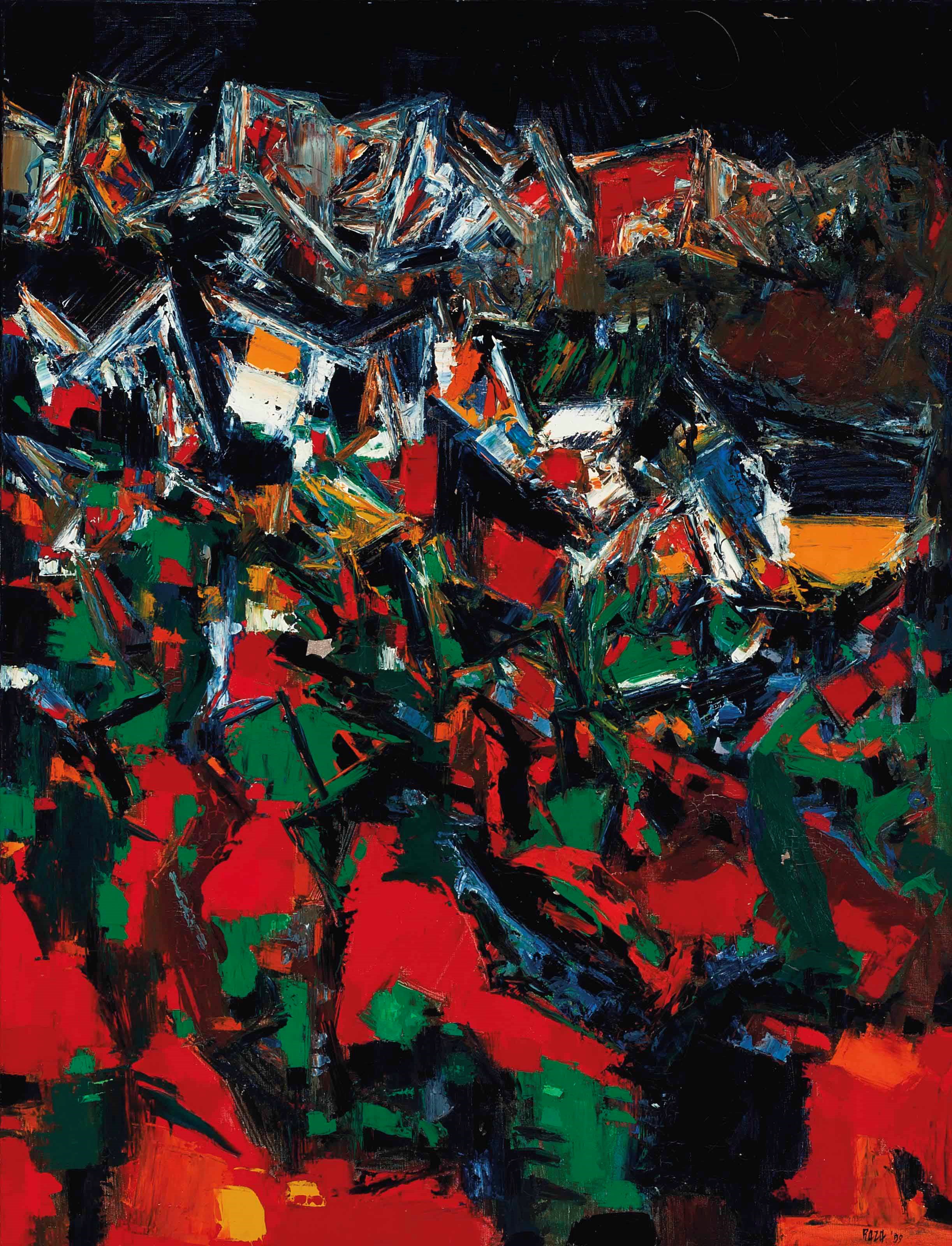 SYED HAIDER RAZA (b. 1922)