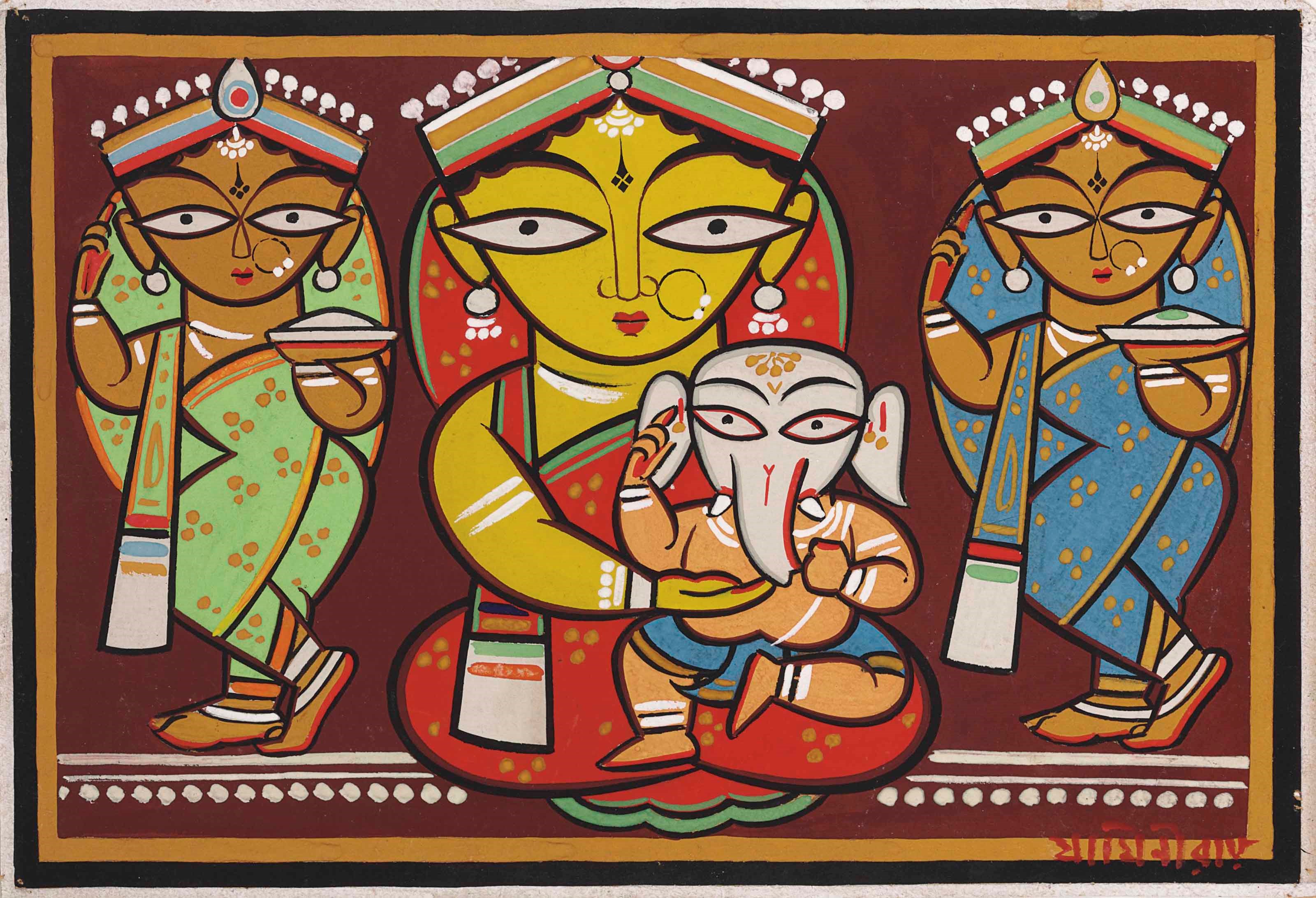 JAMINI ROY (1887-1972)