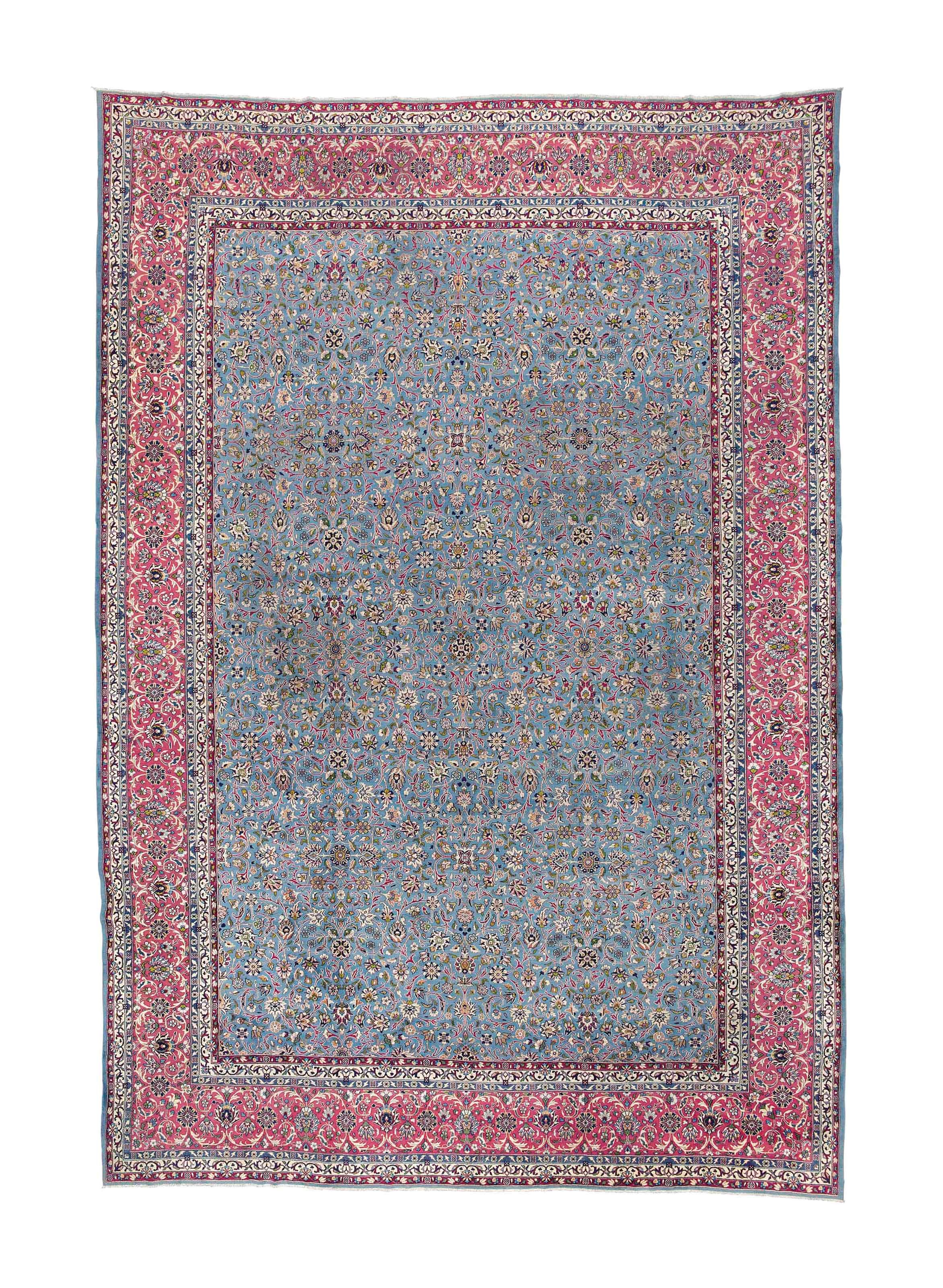 A FINE KIRMAN CARPET, SOUTH PERSIA