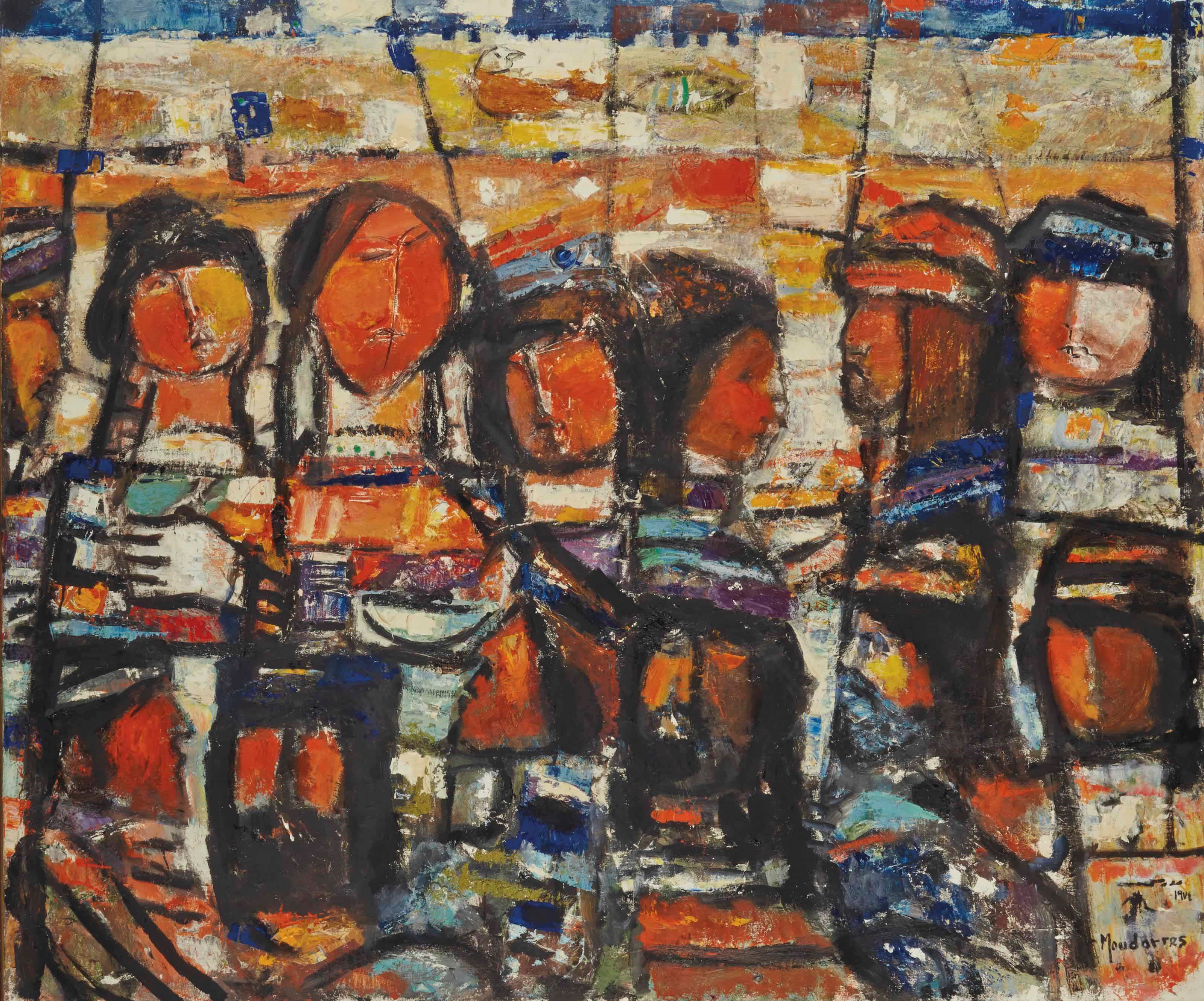 Fateh Moudarres (Syrian, 1922-1999)