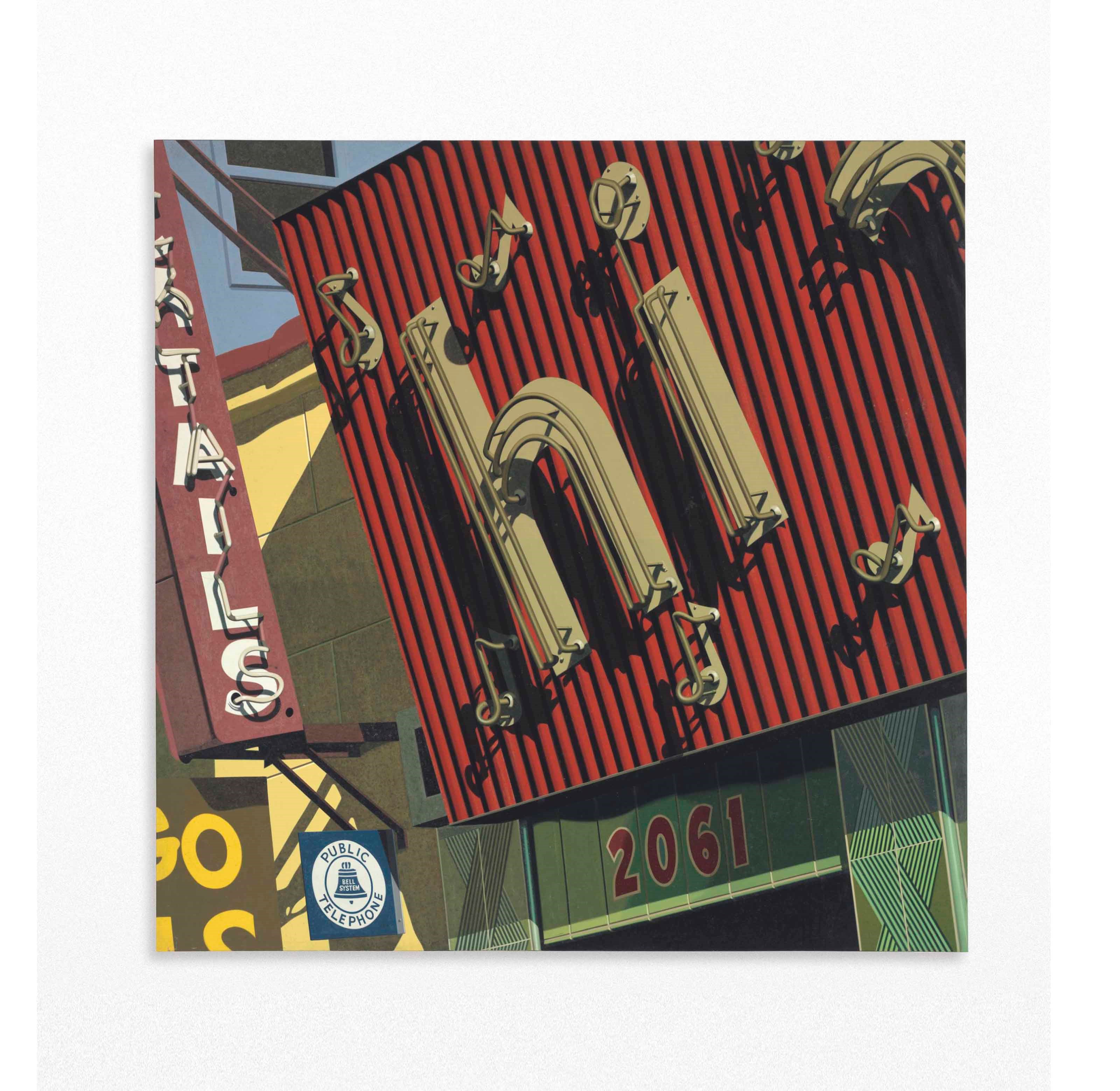 Robert Cottingham (B. 1935)