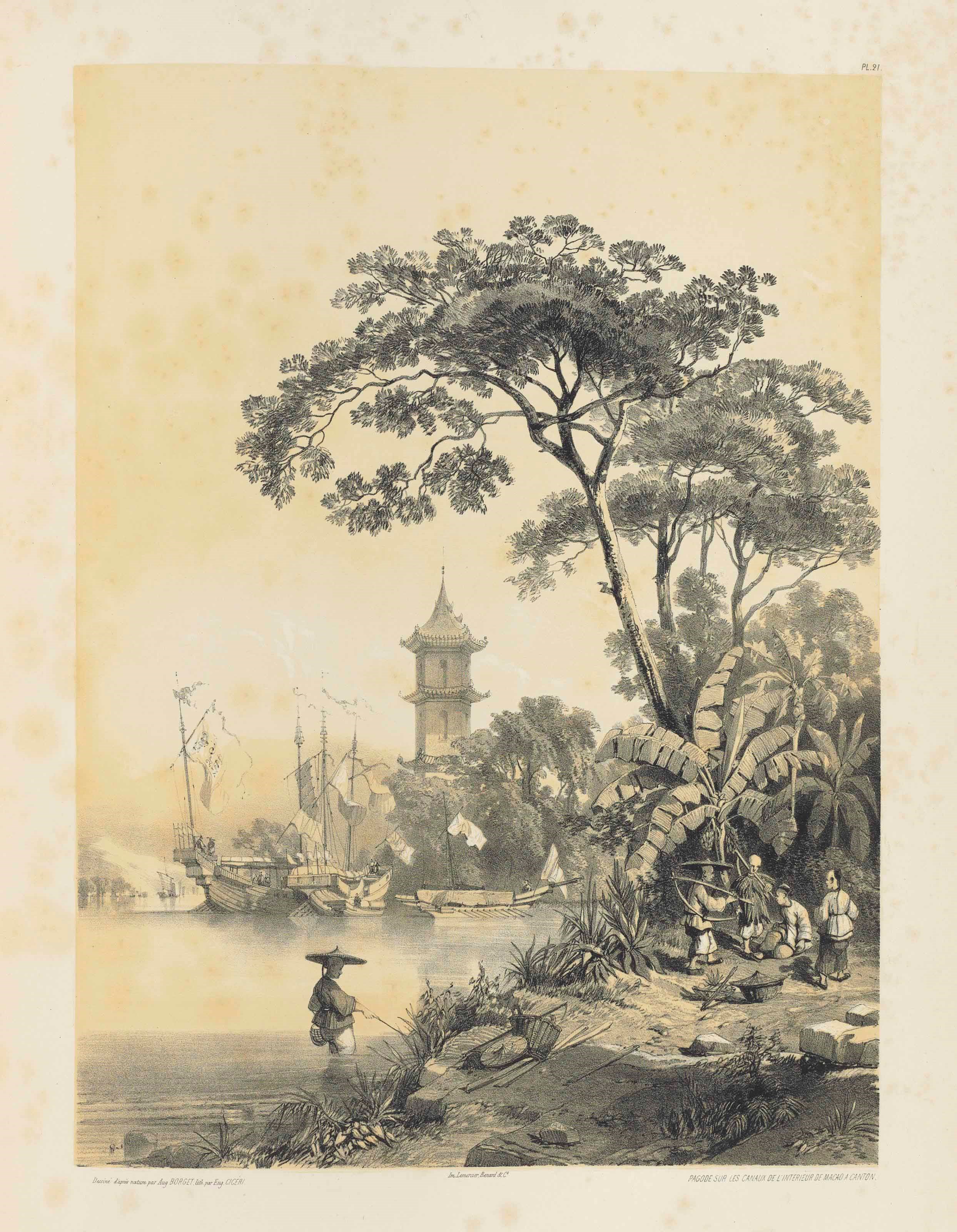 AUGUSTE BORGET (1809-1877)