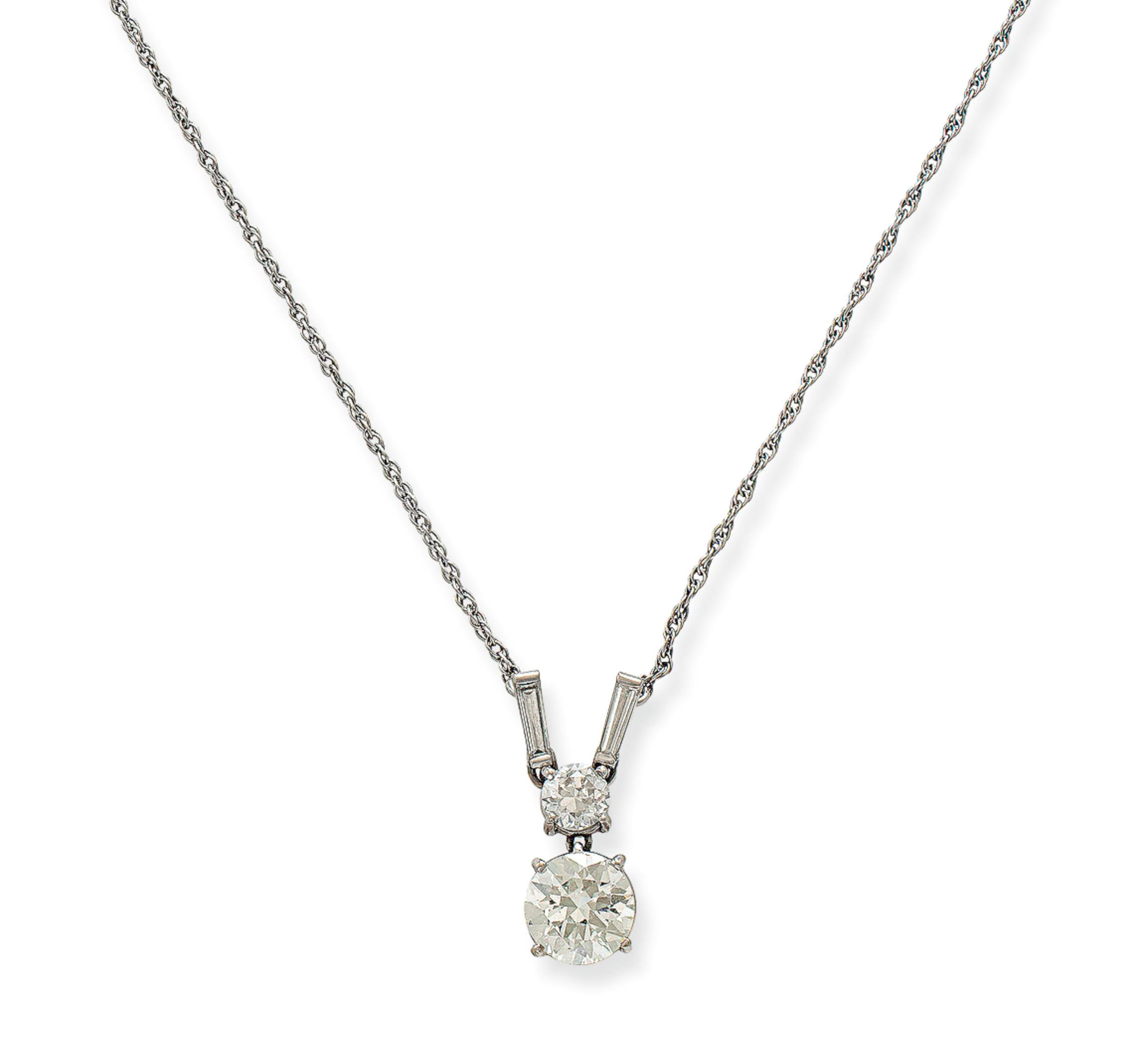 A DIAMOND NECKLACE