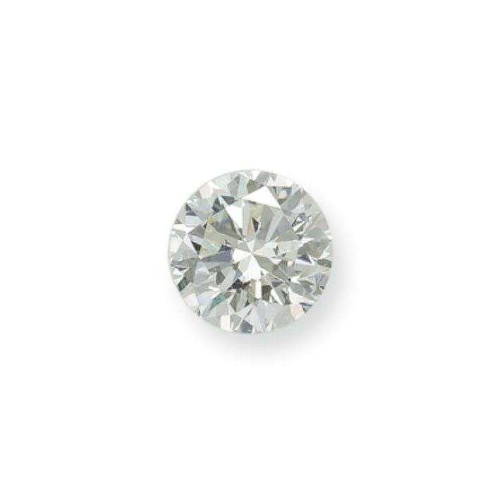 AN UNMOUNTED DIAMOND