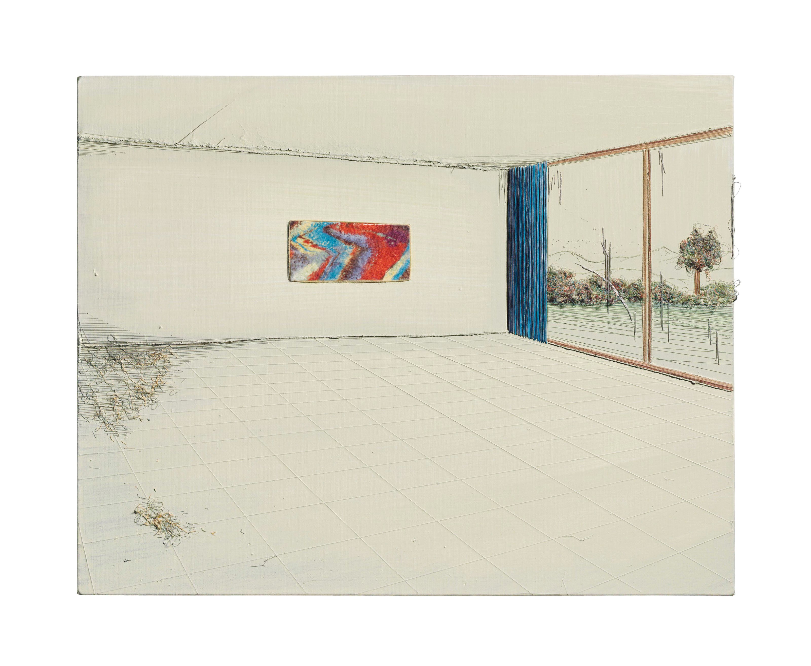 Michael Raedecker (b. 1963)