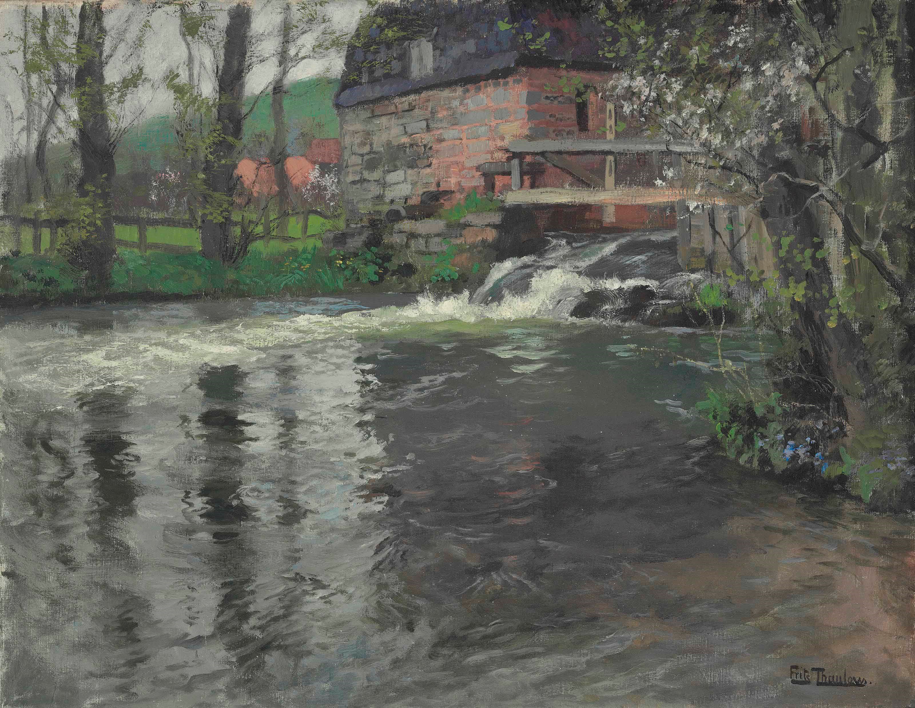 Frits Thaulow (Norwegian, 1847-1906)