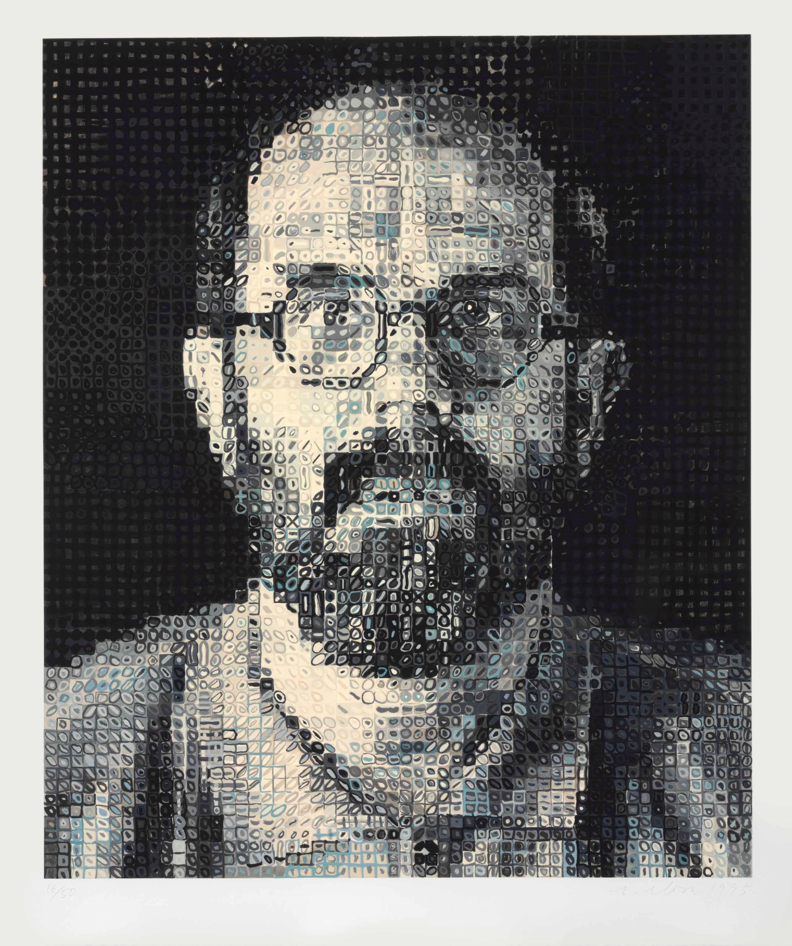 CHUCK CLOSE (b.1940)