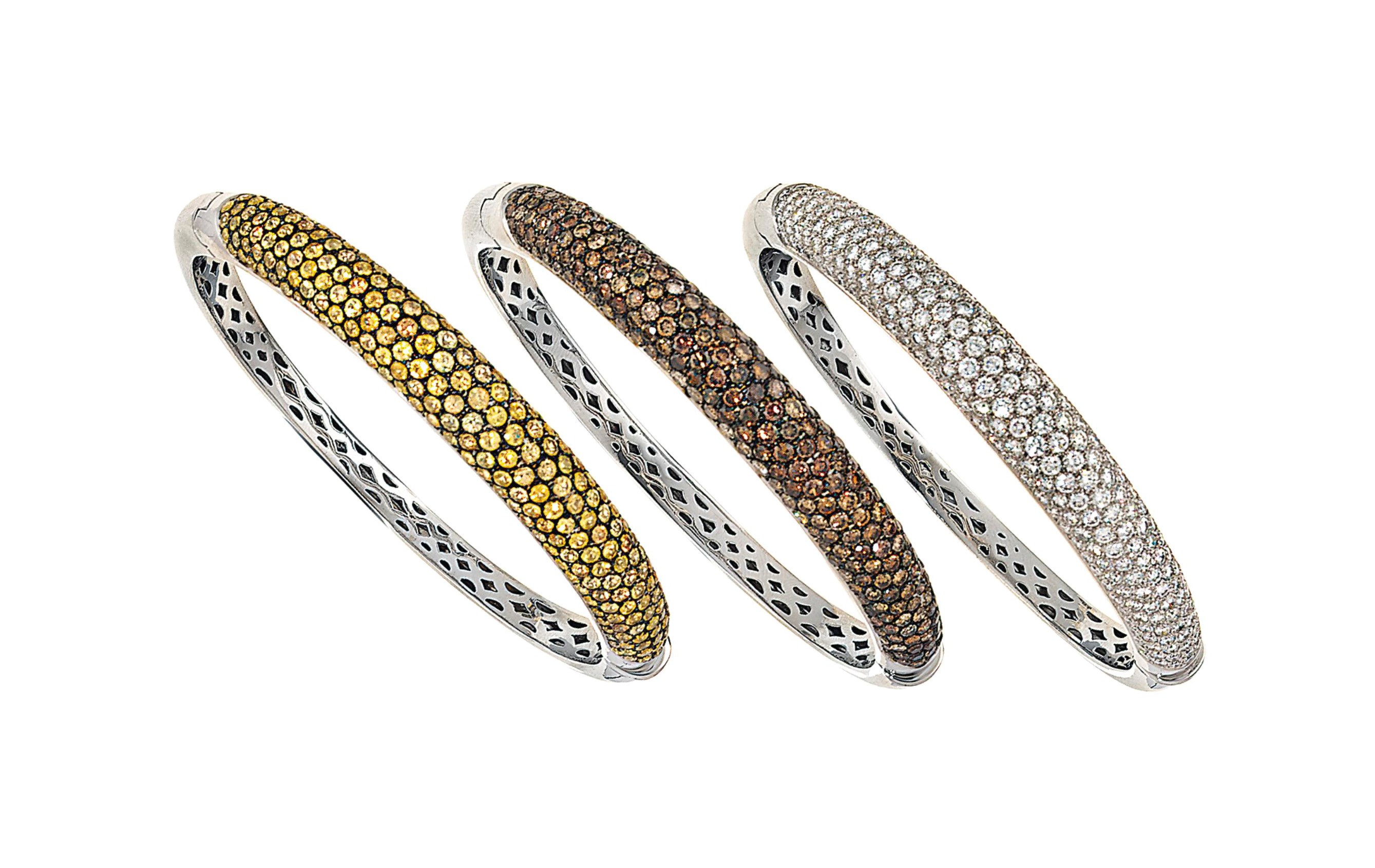 Three bangles, by Chatila