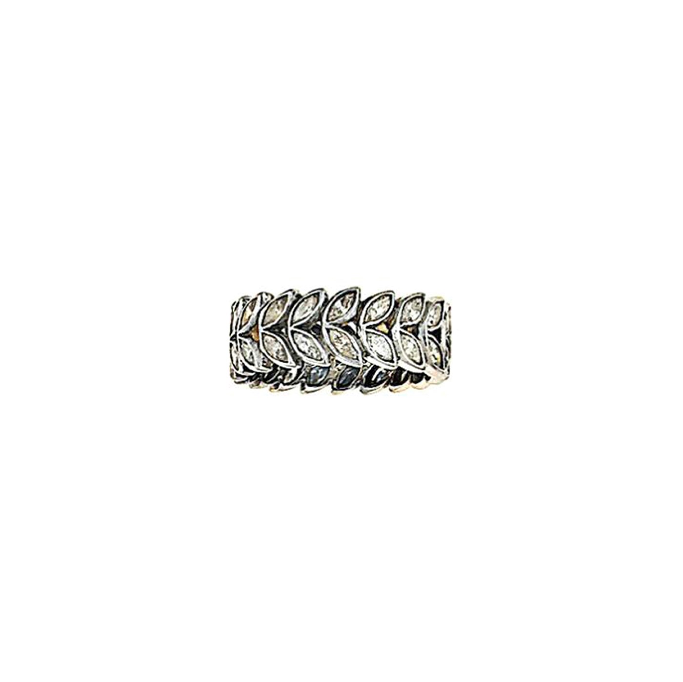 A diamond eternity ring