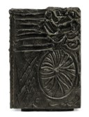 A BRONZED EPOXY RESIN AND SLATE SIDEBOARD