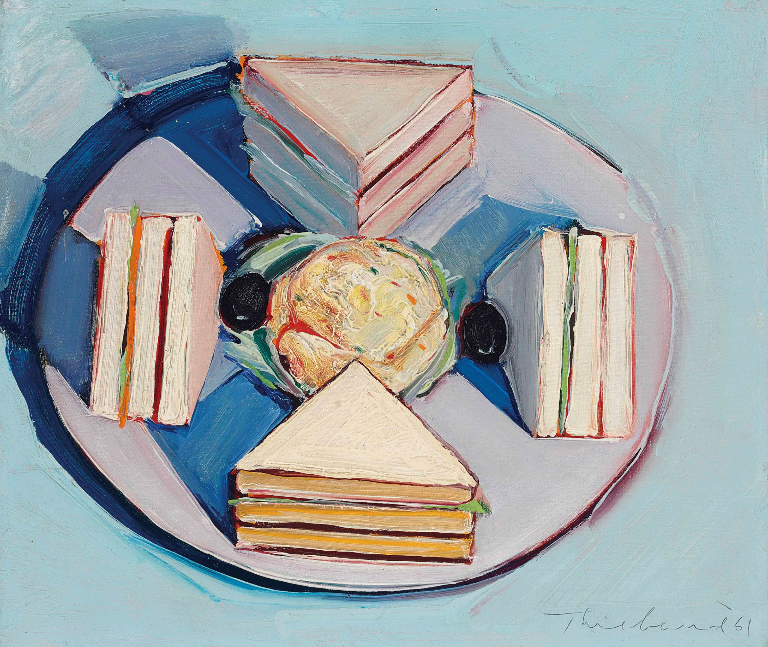 Wayne Thiebaud (b. 1920)