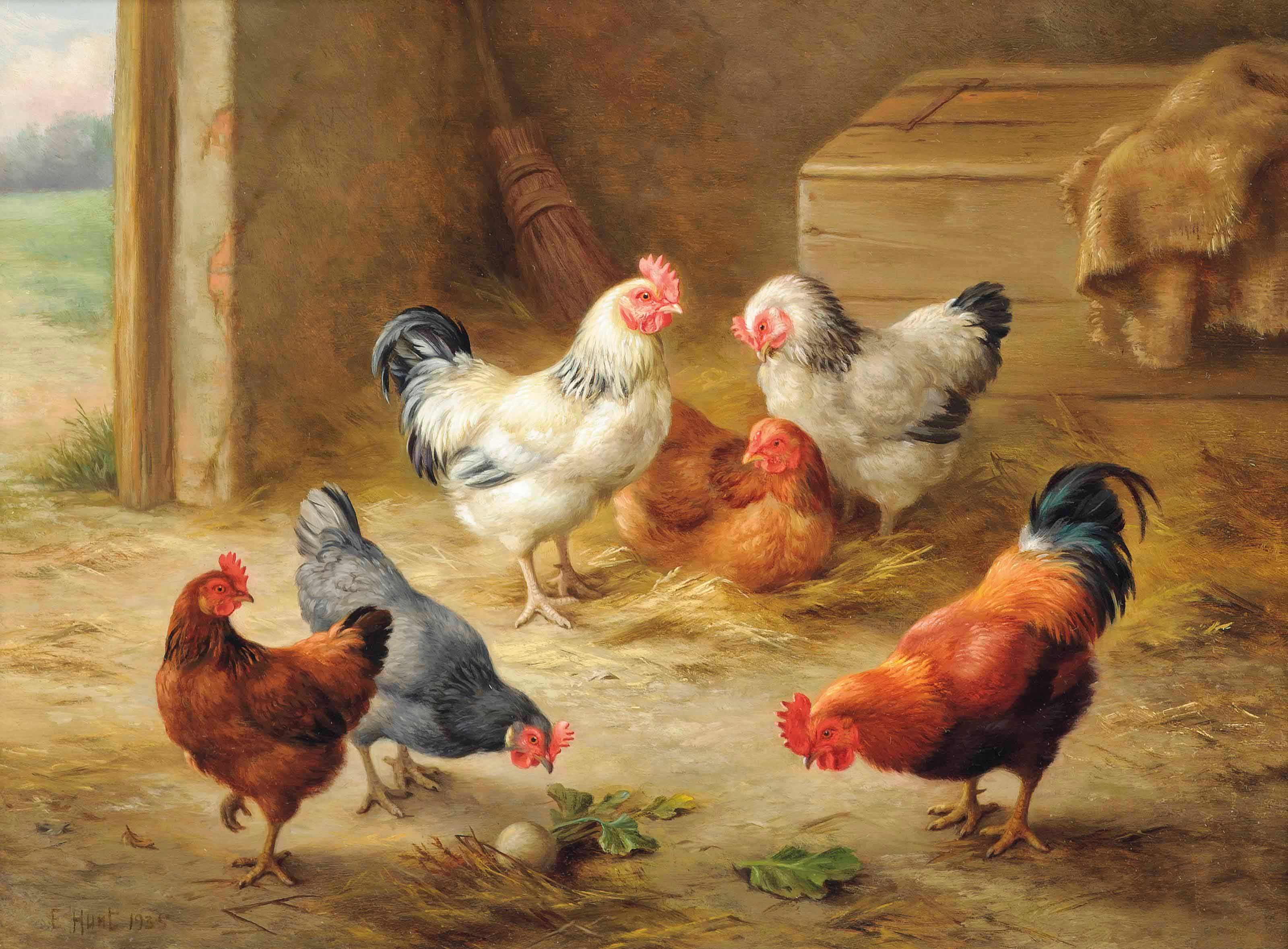 Edgar Hunt (1876-1955)
