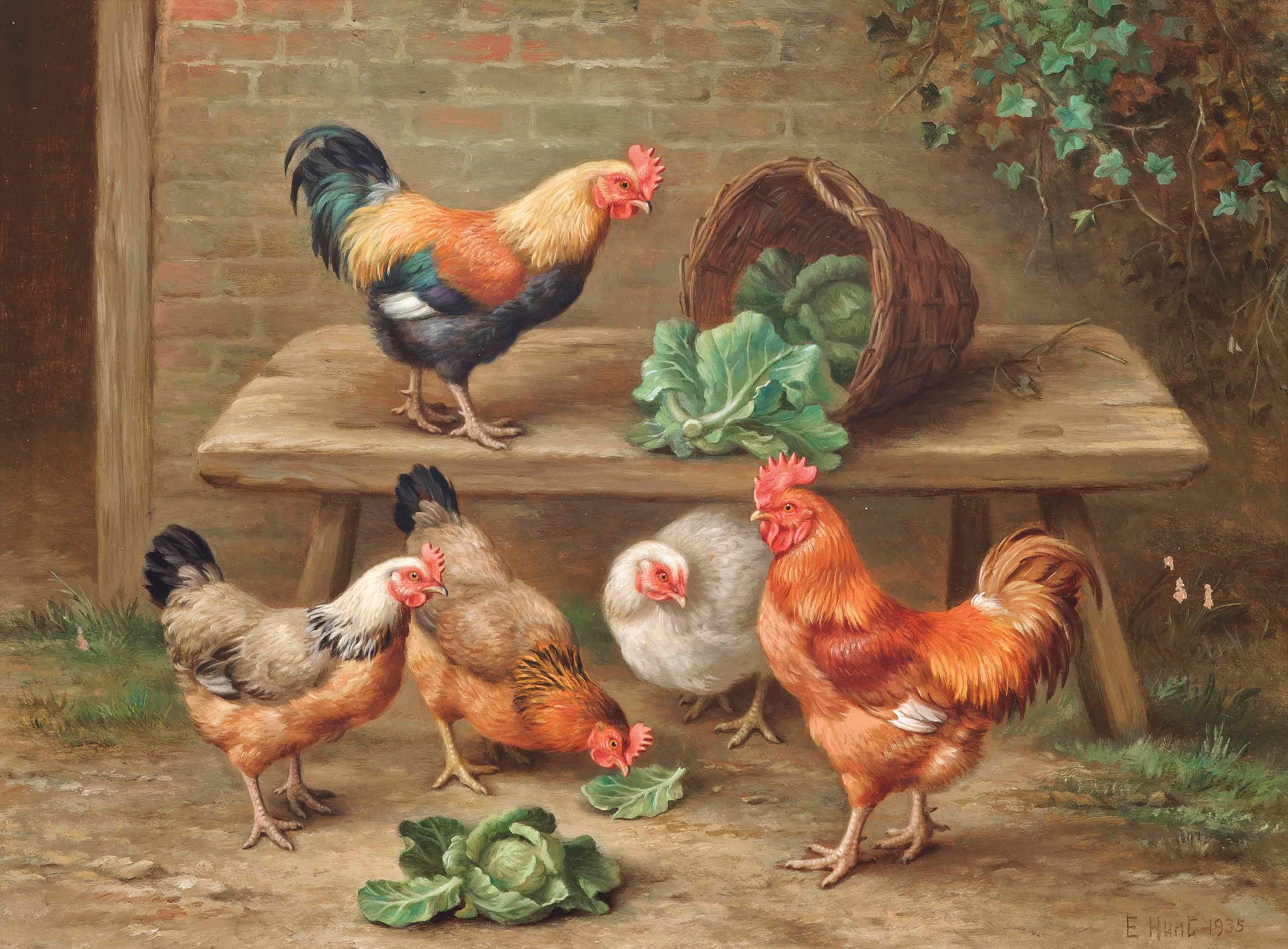 Edgar Hunt (1876-1955)
