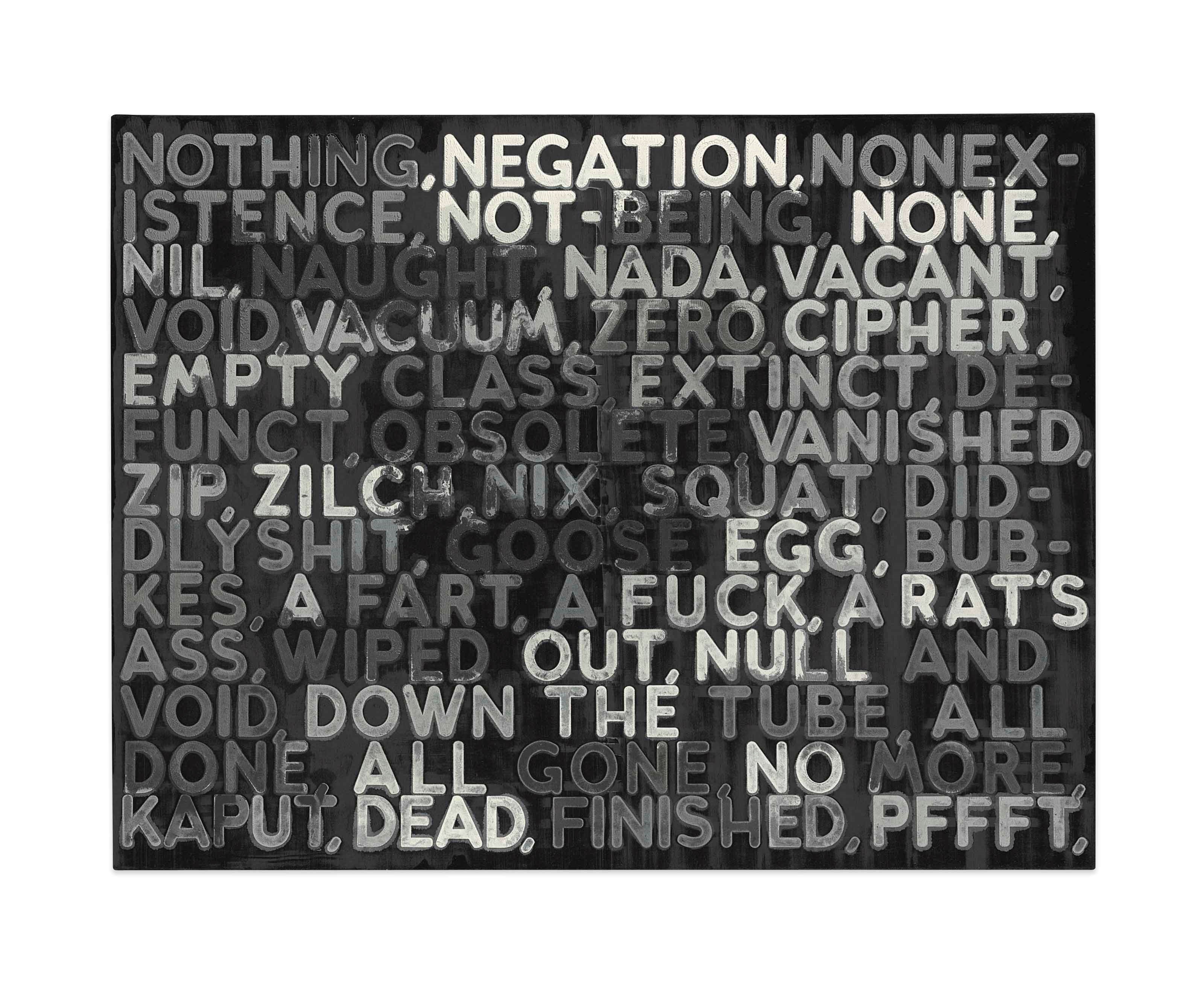 Mel Bochner (b. 1940)