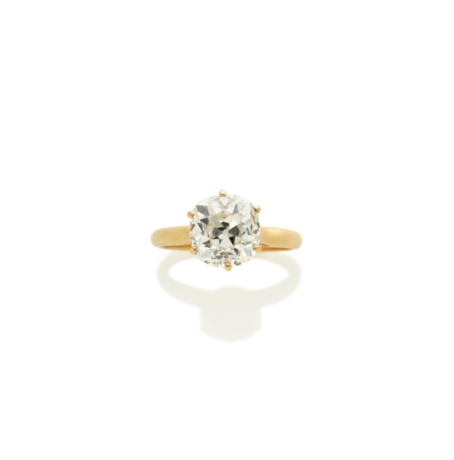 BAGUE SOLITAIRE DIAMANT