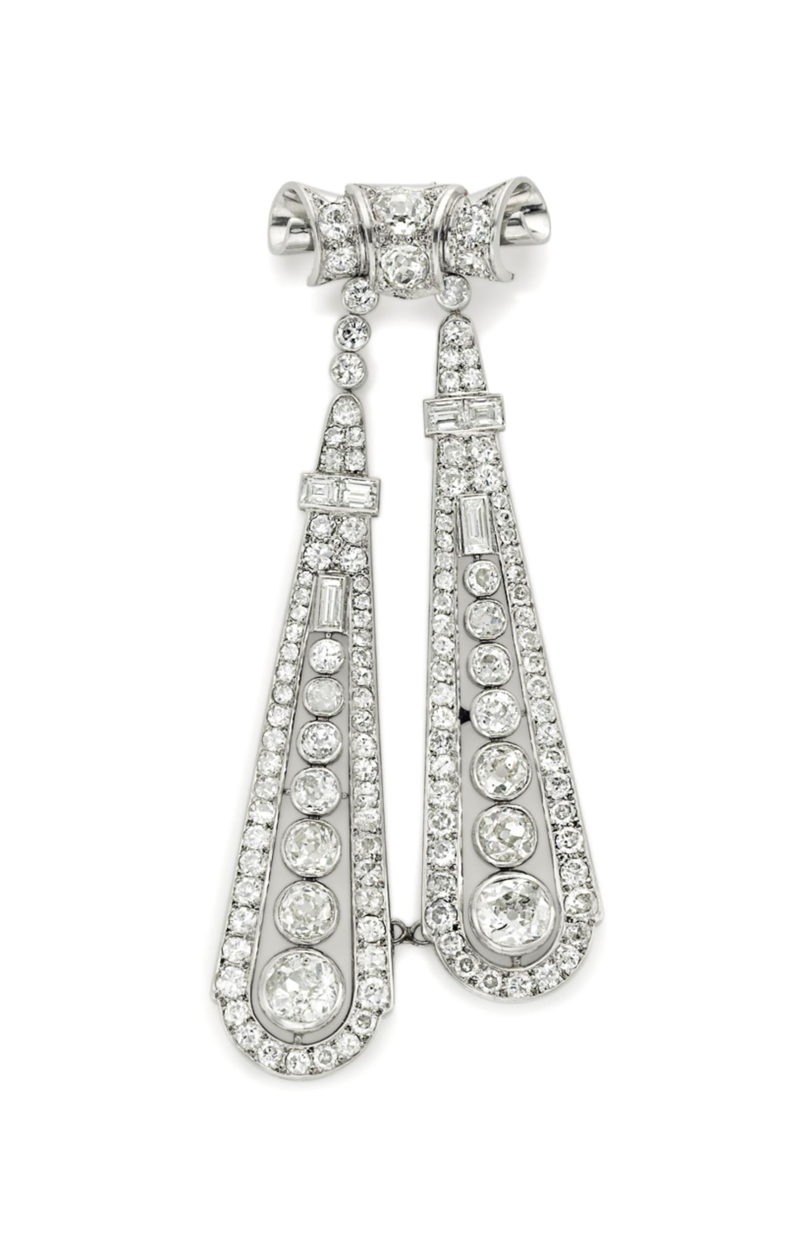 BROCHE DIAMANTS