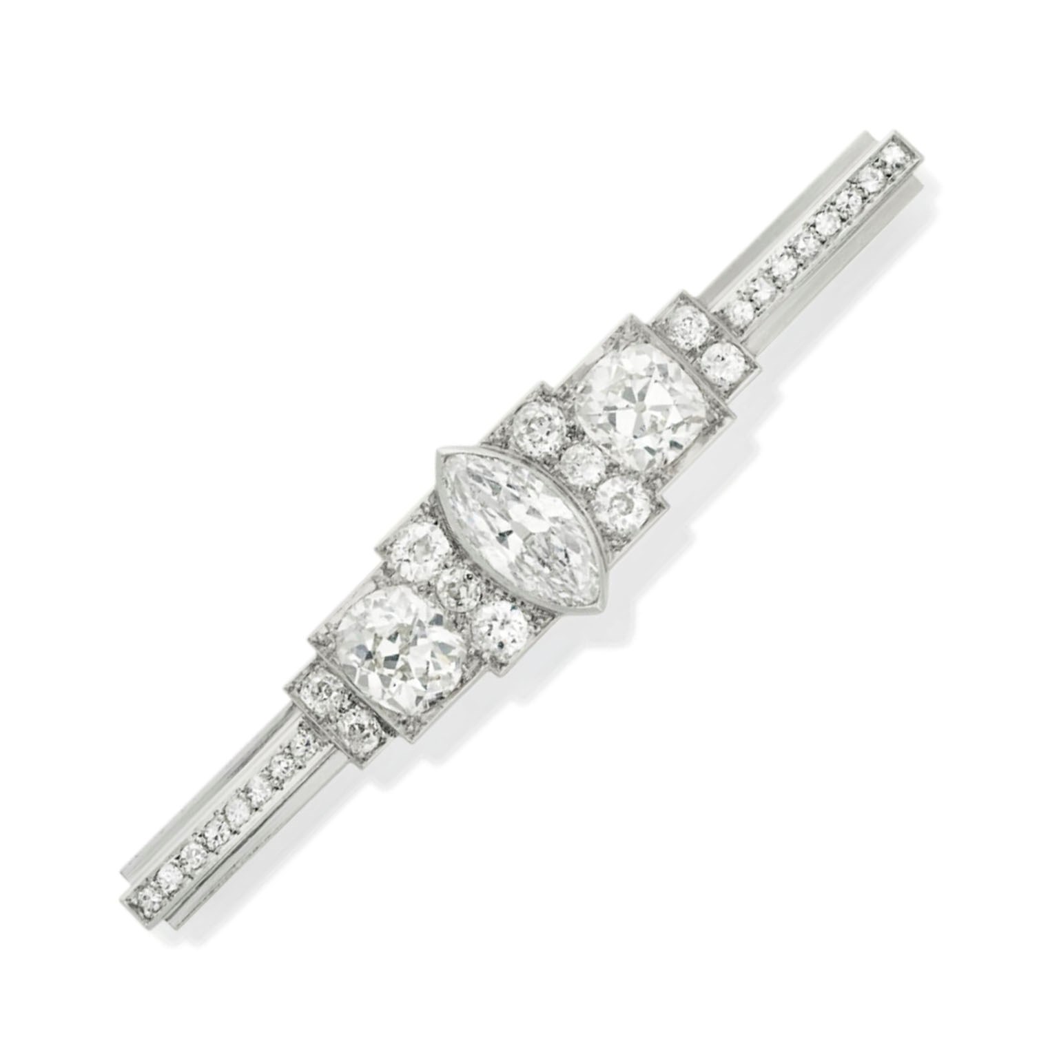 BROCHE DIAMANTS