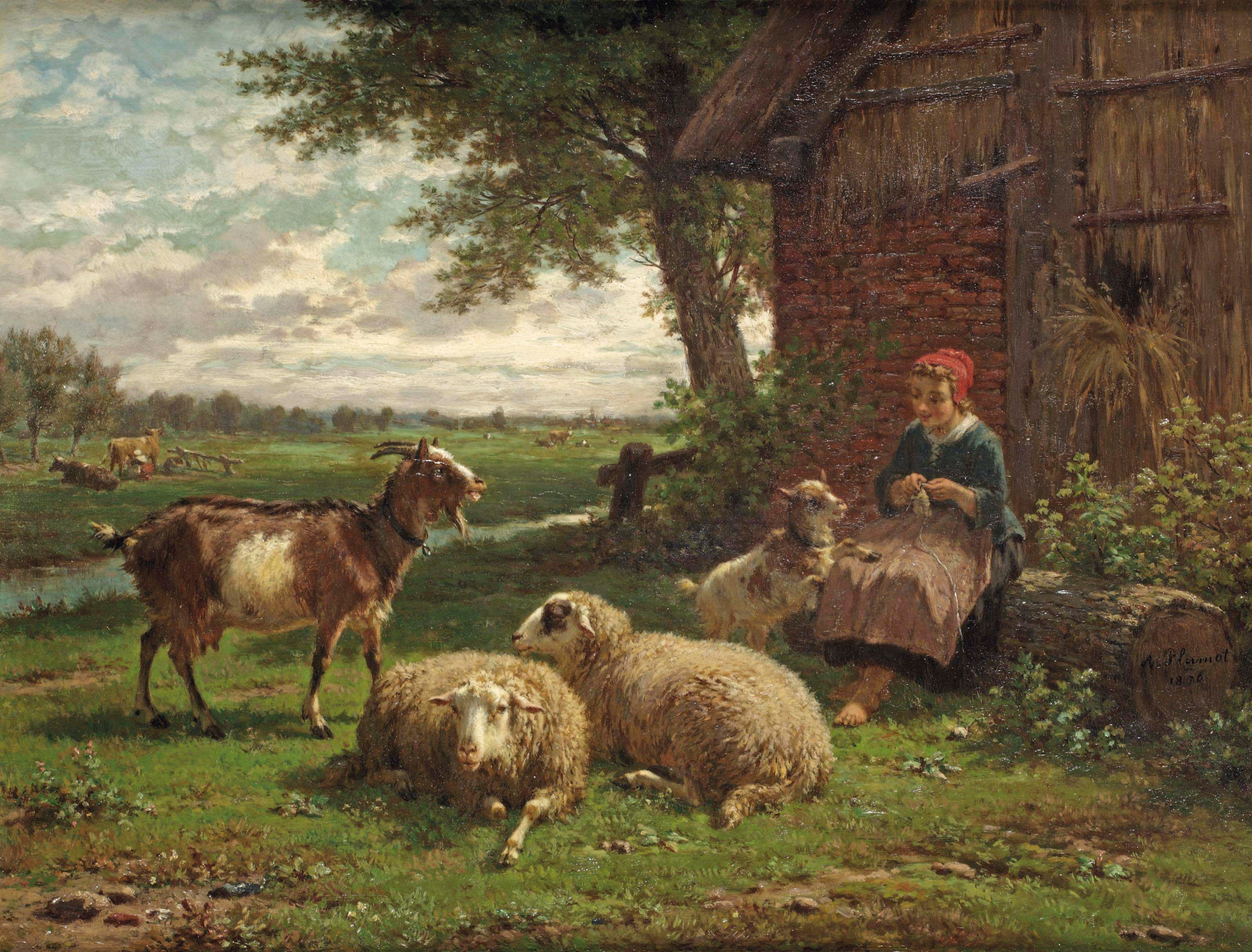 André Plumot (Antwerp 1829-1906)