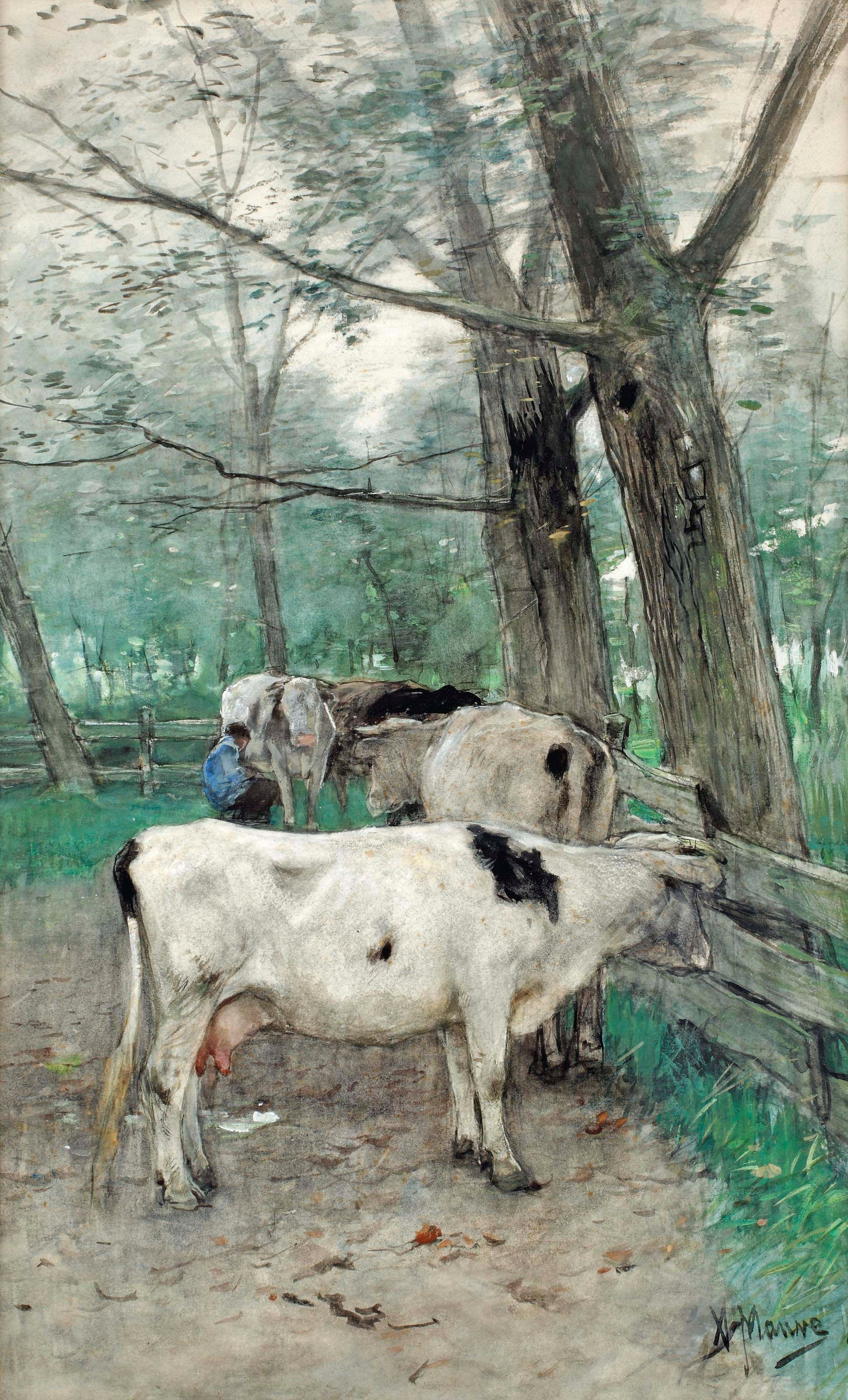Anton Mauve (Zaandam 1838-1888 Arnhem)
