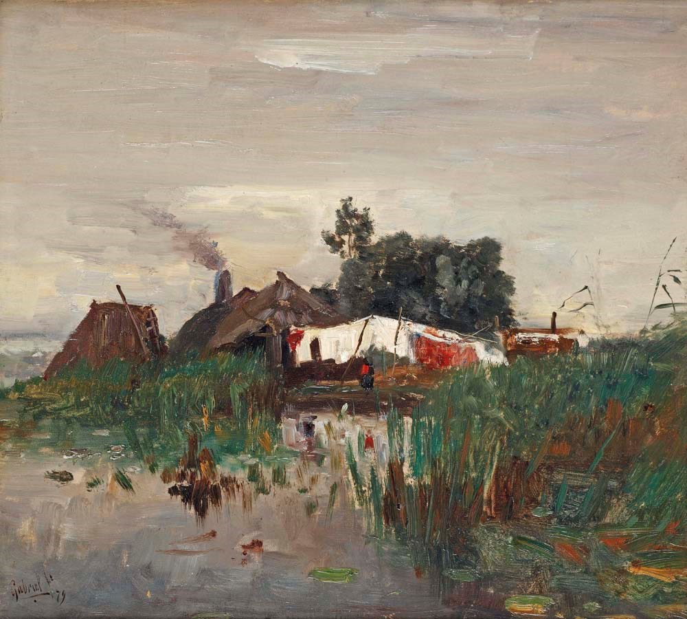 Paul Joseph Constantin Gabriël (Amsterdam 1828-1903 Scheveningen)