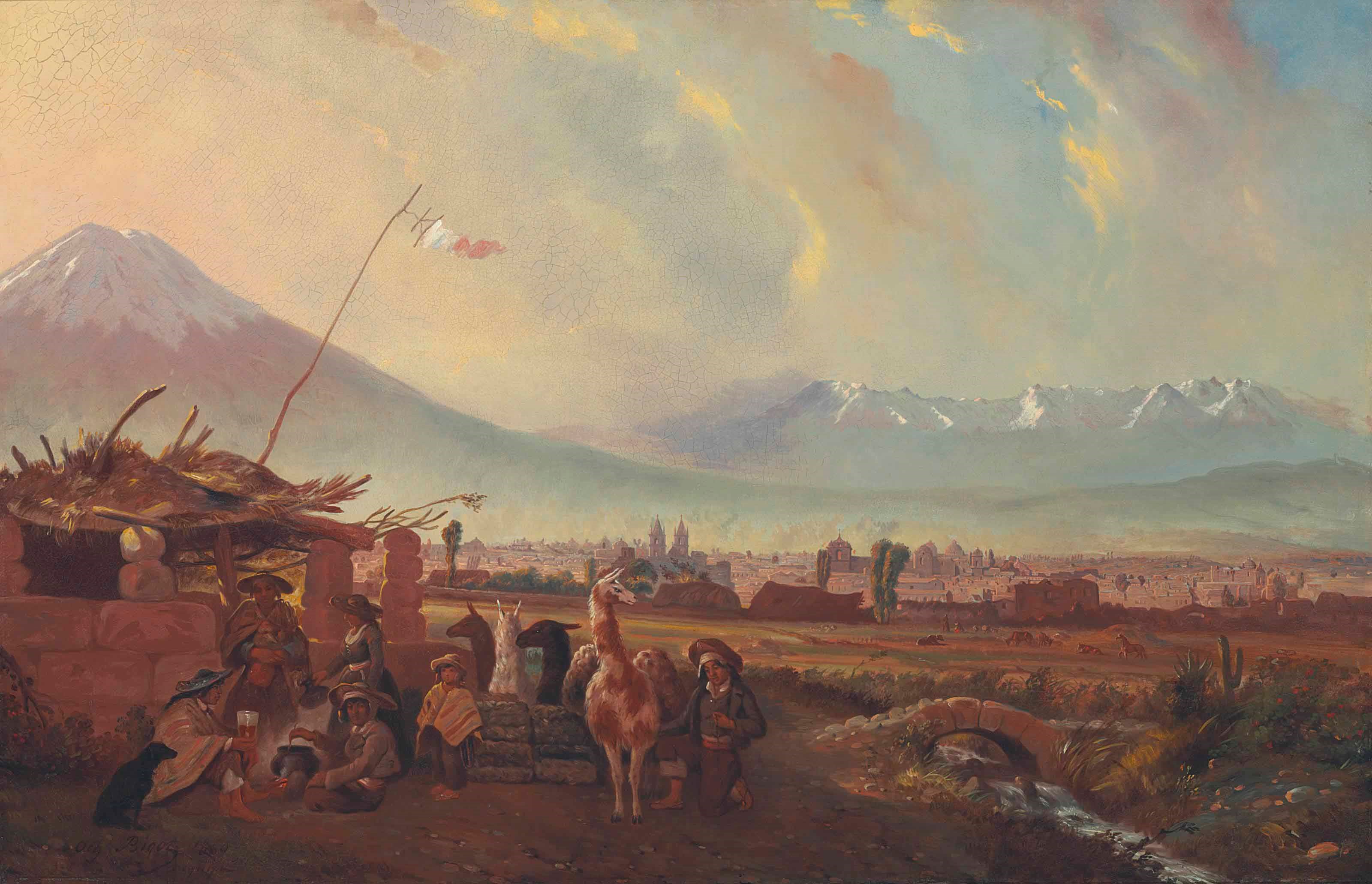 Achille Bigot (French 1809-1884)