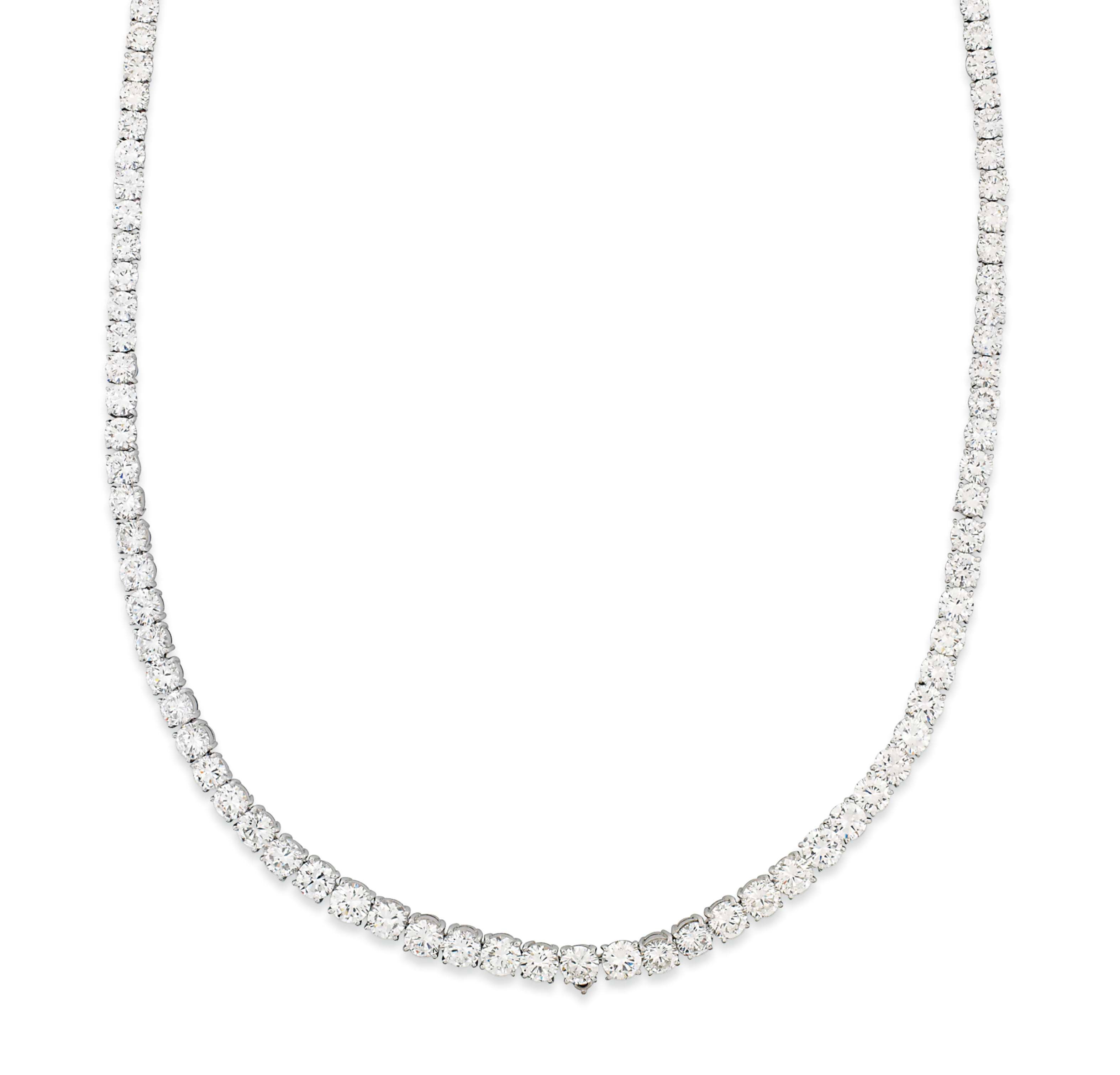 A DIAMOND NECKLACE