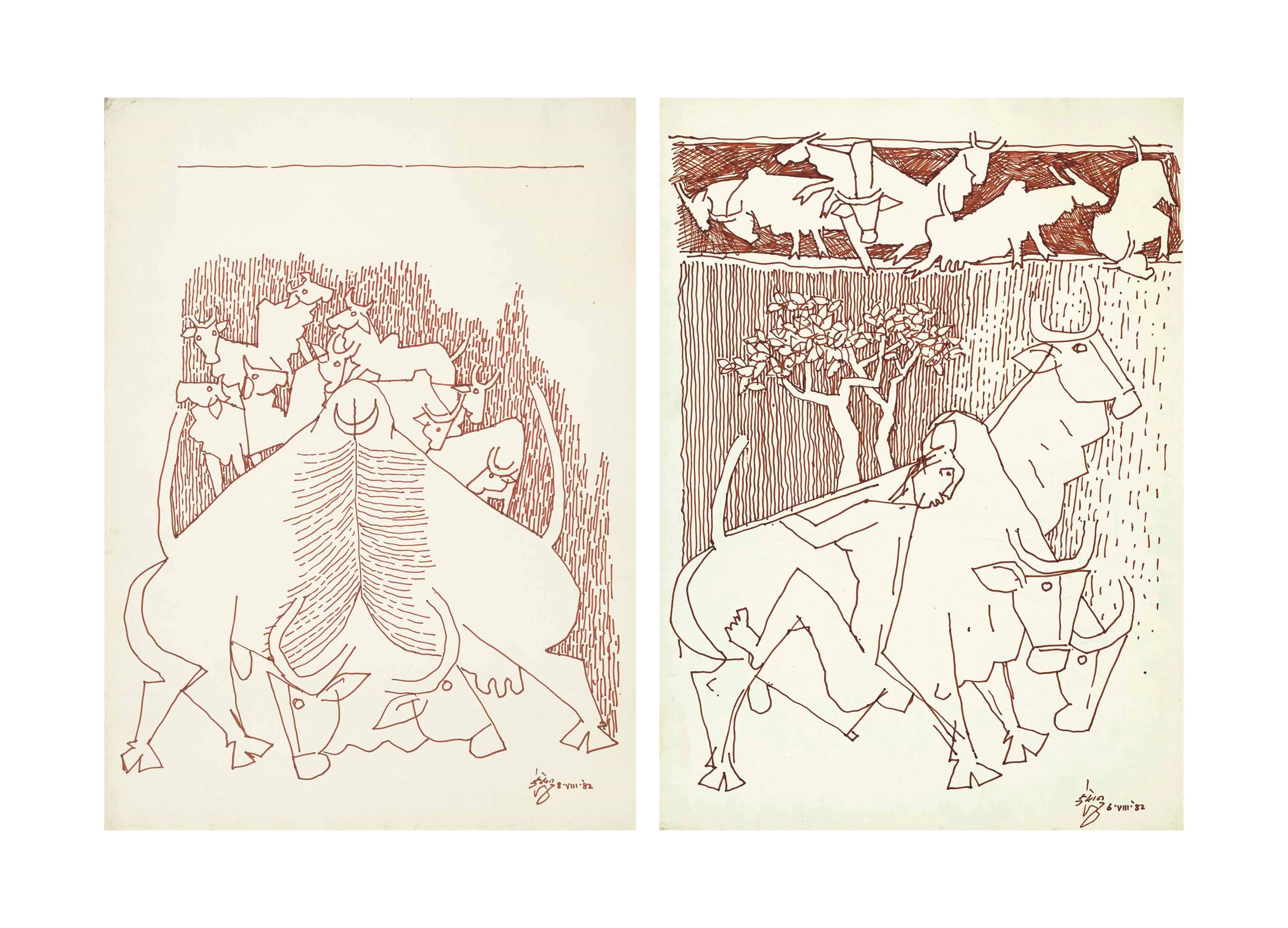 MAQBOOL FIDA HUSAIN (1913-2011)