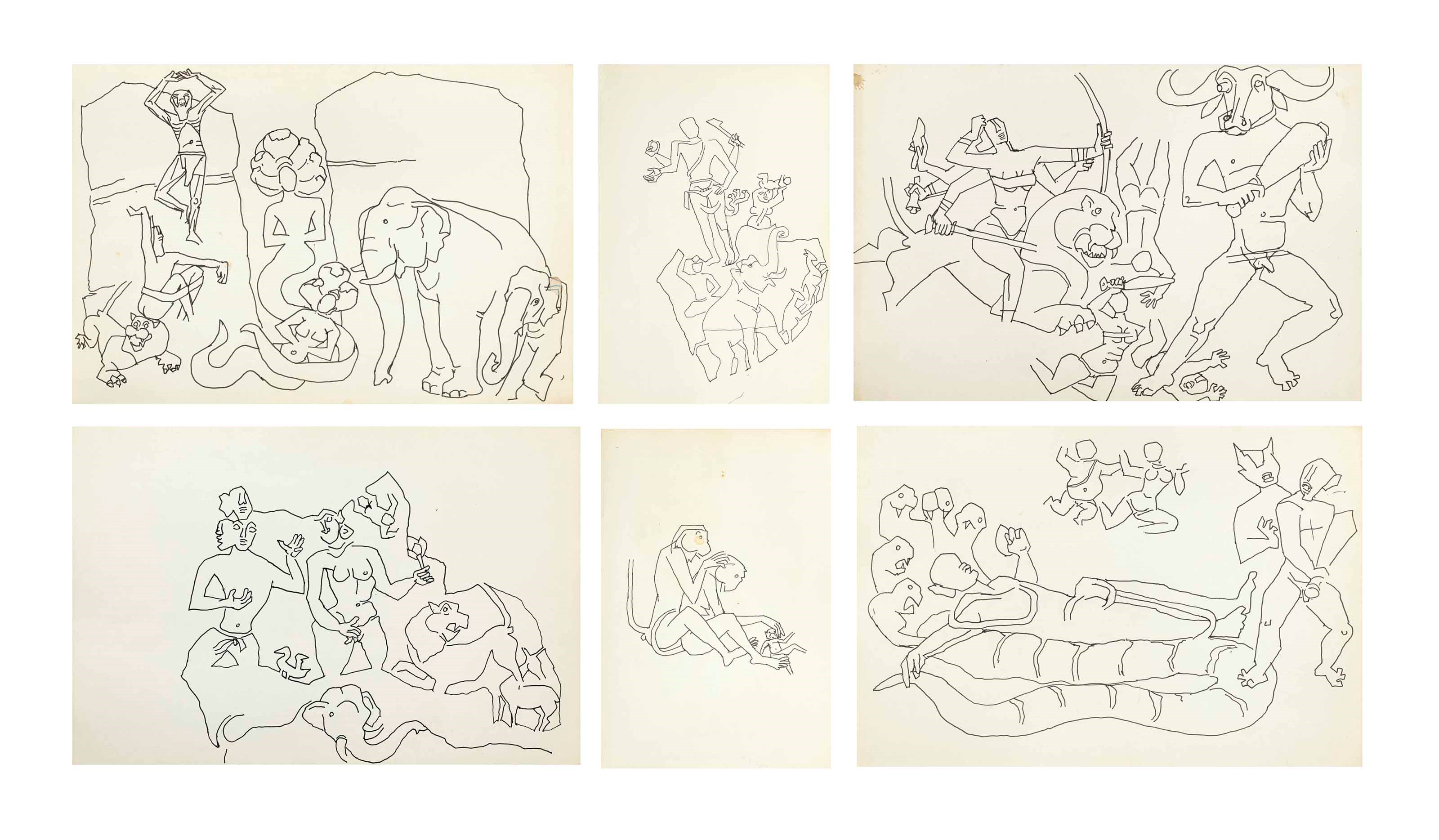 MAQBOOL FIDA HUSAIN (1913-2011)