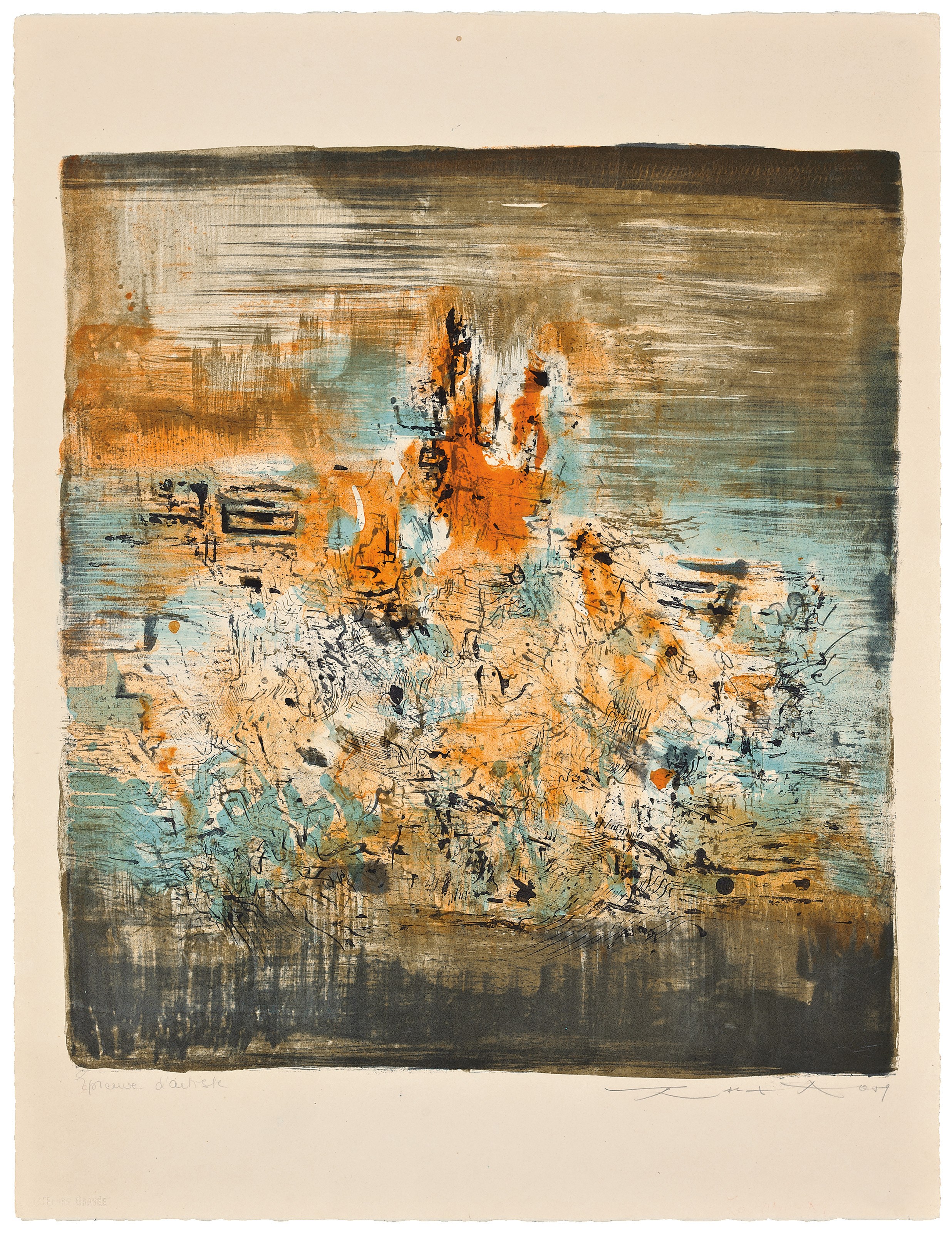 Zao Wou-Ki (1920-2013)