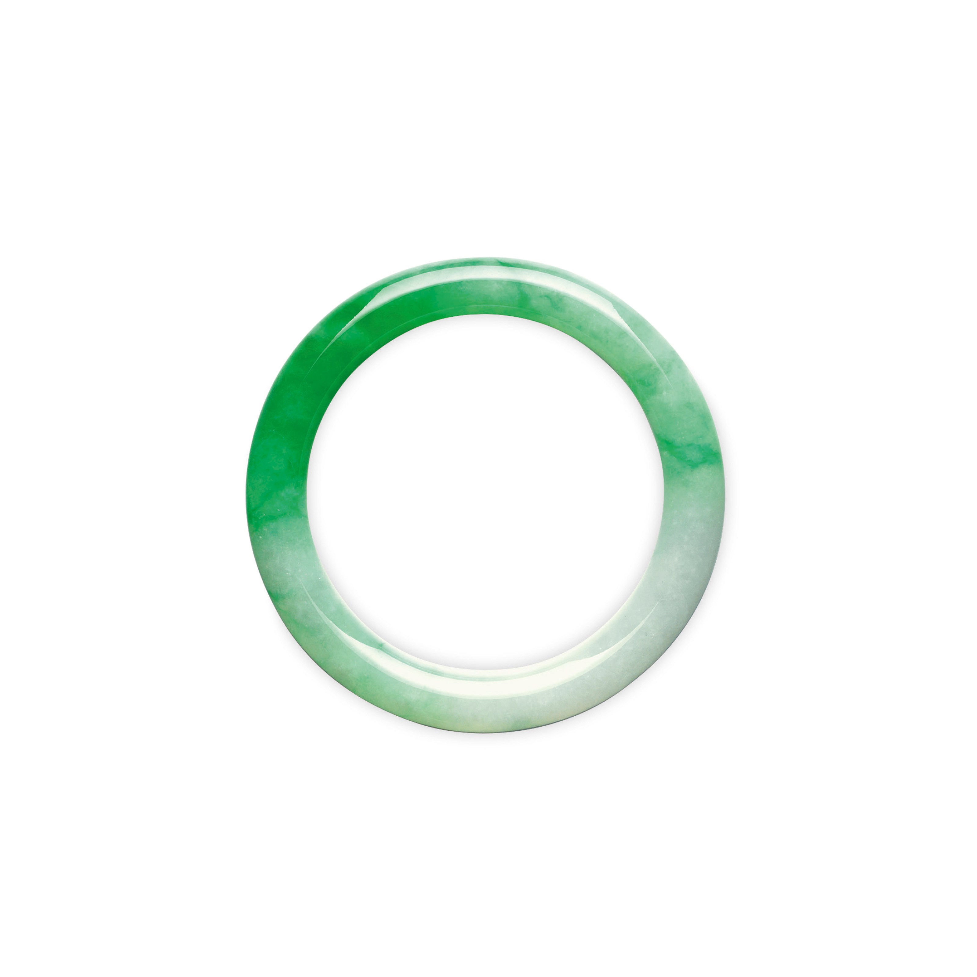 A JADEITE BANGLE