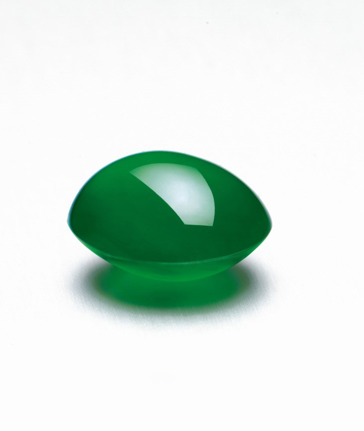 A UNIQUE UNMOUNTED JADEITE