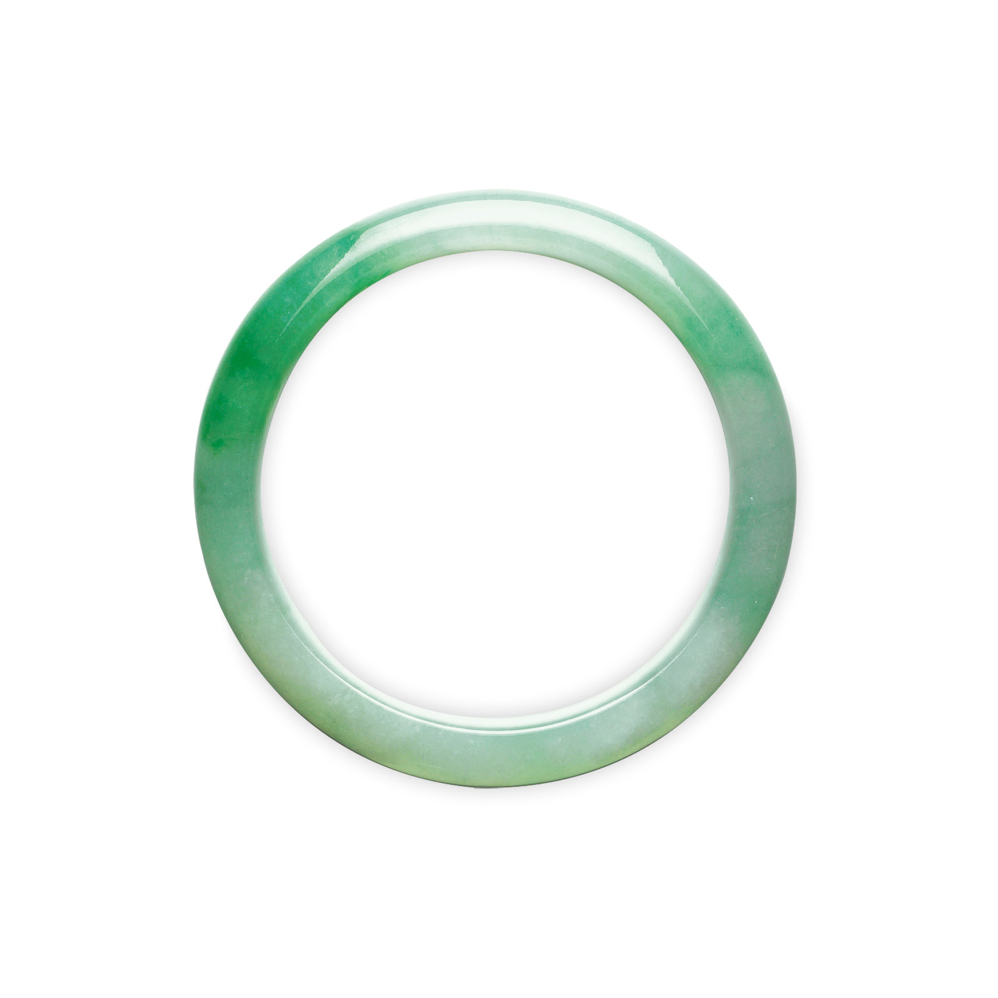 A JADEITE BANGLE