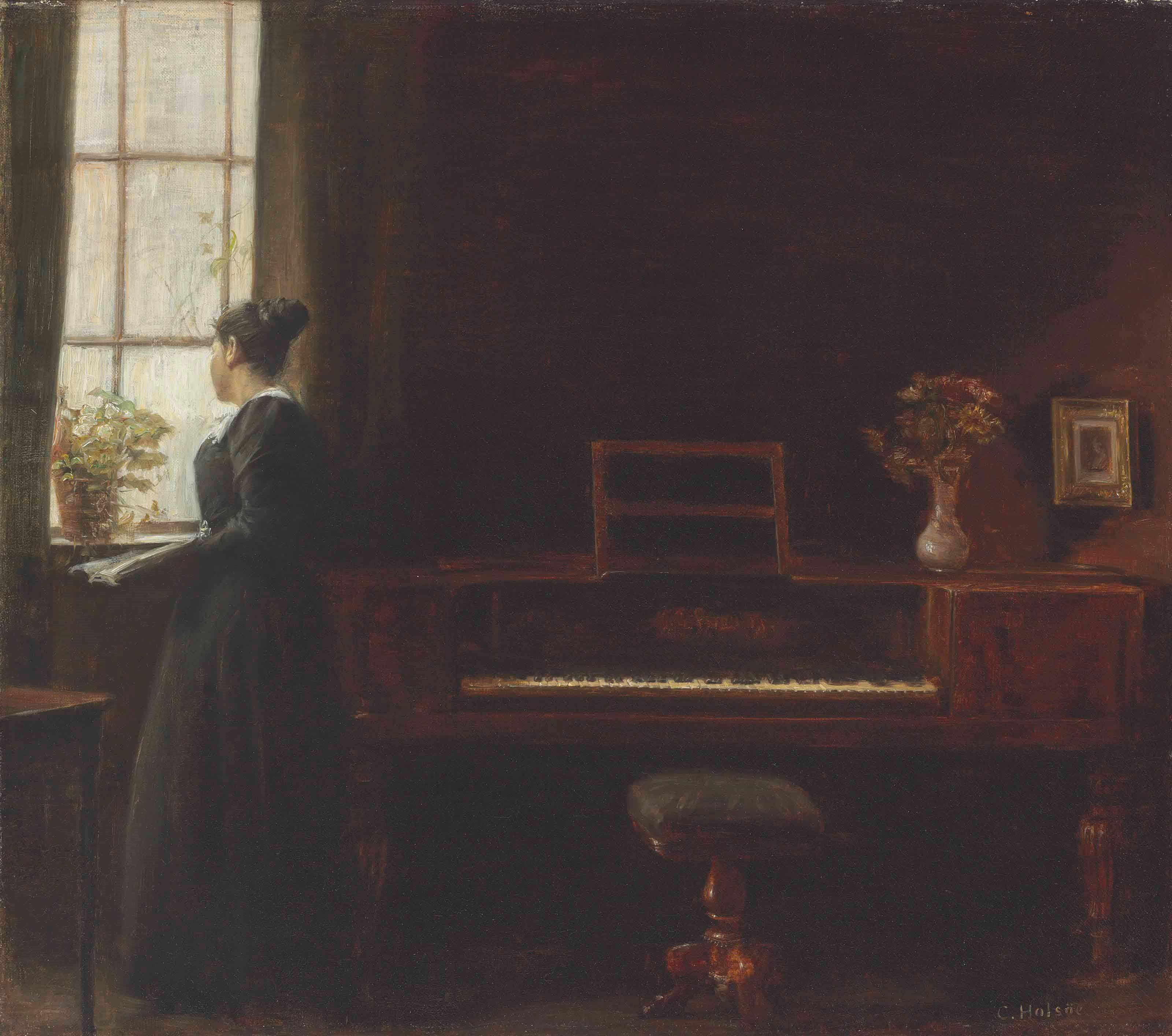 Carl Vilhelm Holsøe (Danish, 1863-1935)