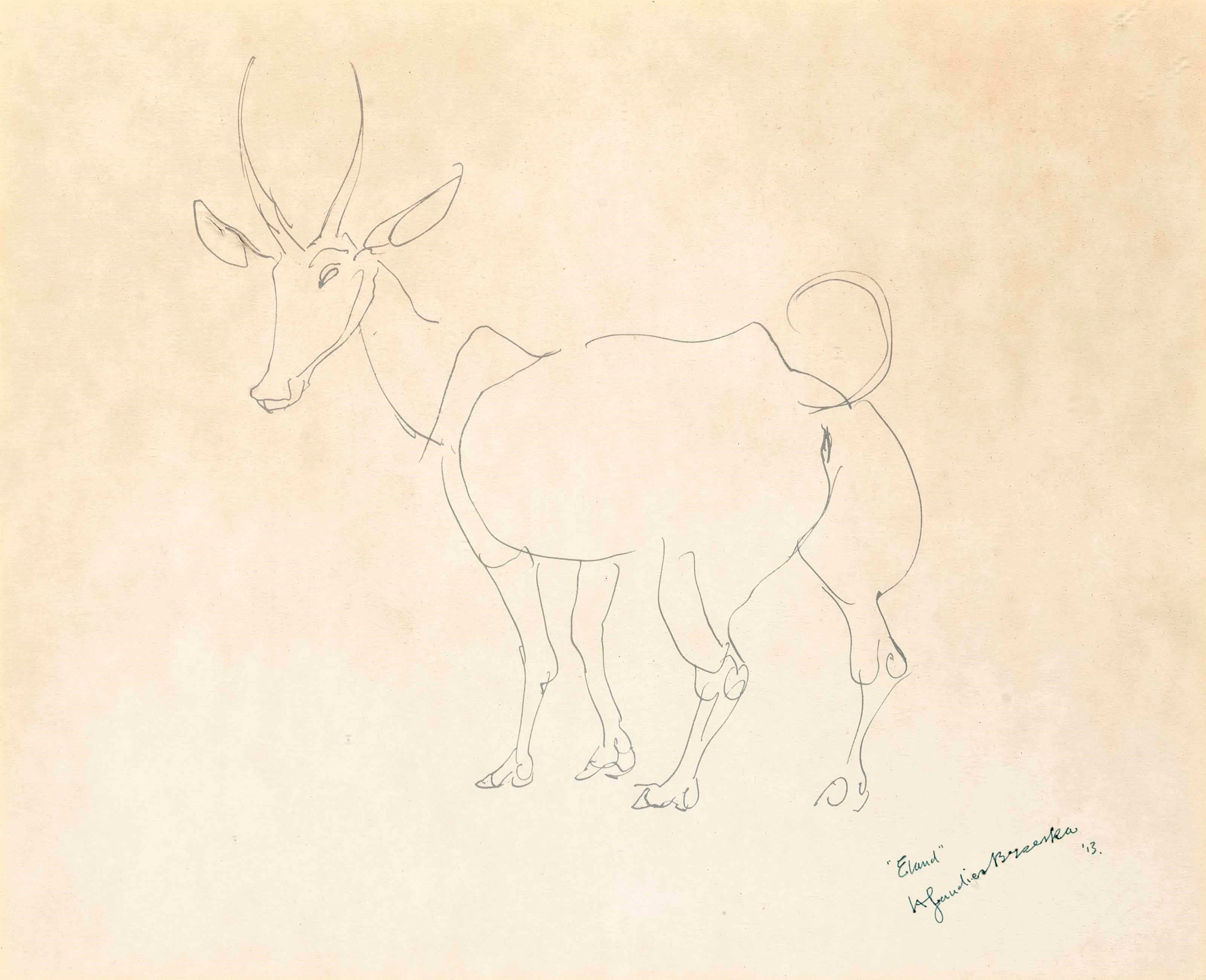Henri Gaudier-Brzeska (1891-1915)
