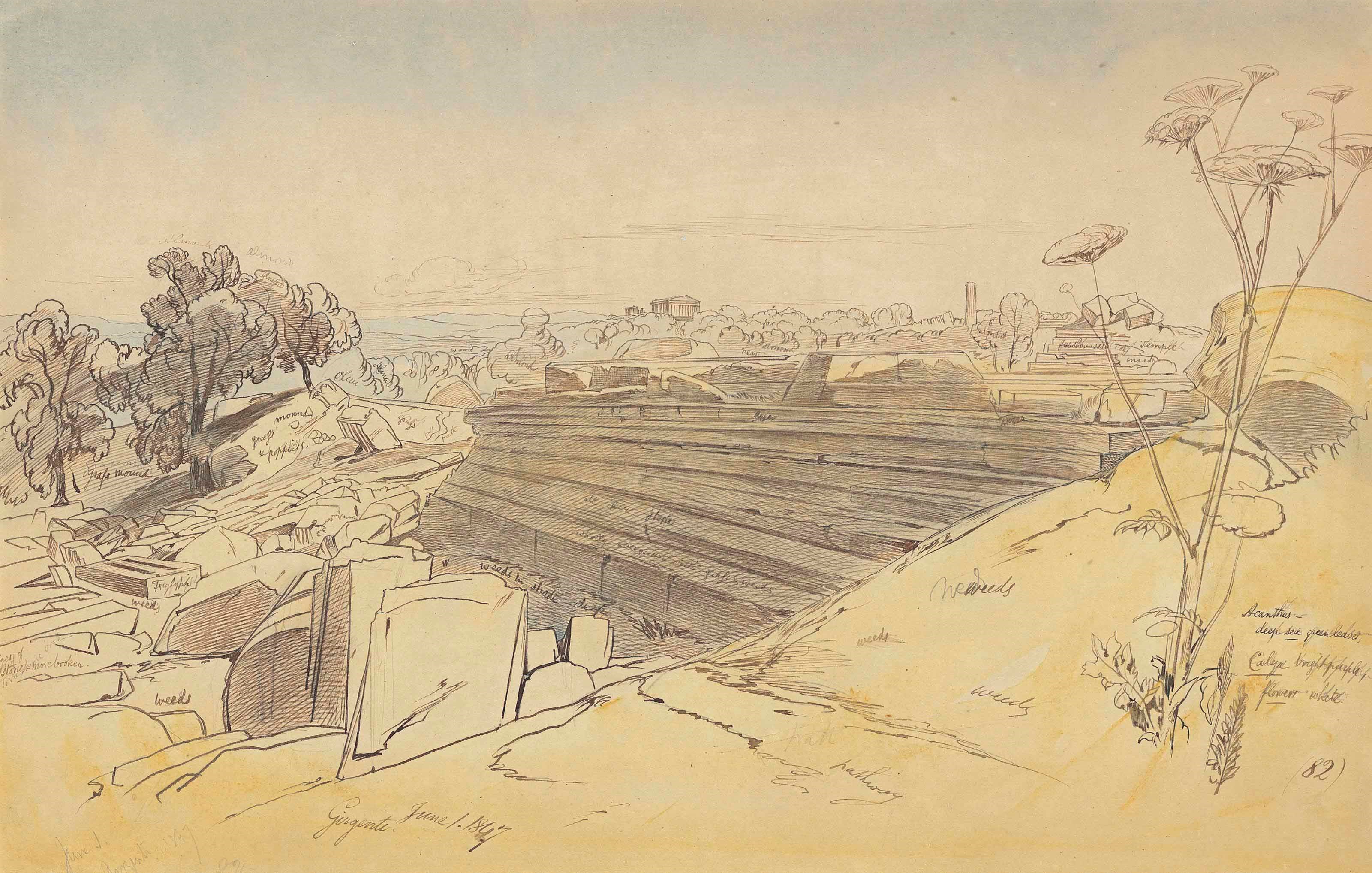 Edward Lear (London 1812-1888 San Remo, Italy)