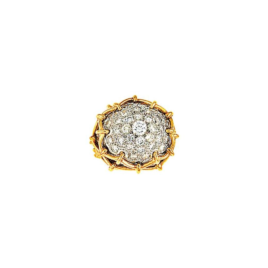 A diamond dress ring