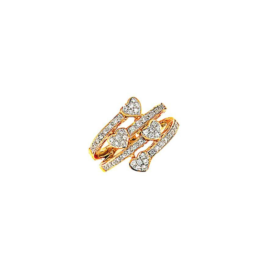 A diamond dress ring