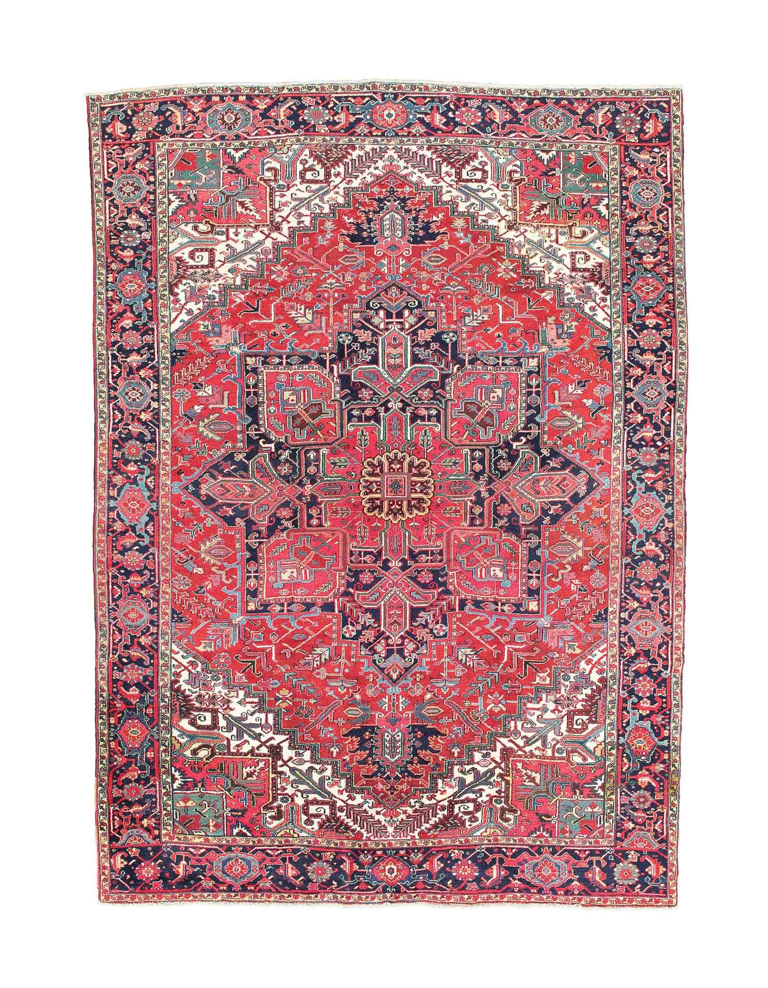 A fine Heriz carpet