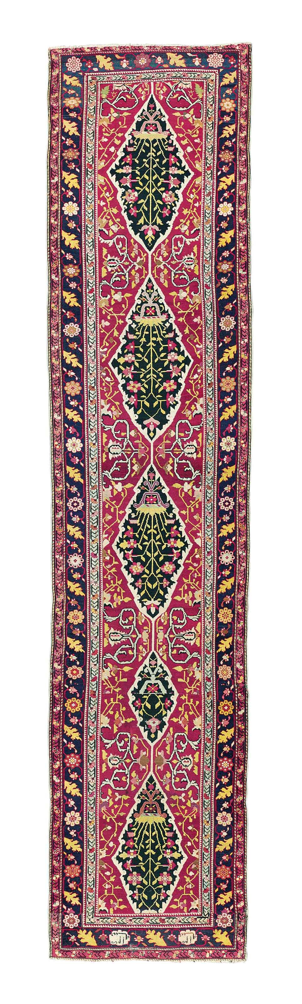 An antique Karabagh runner